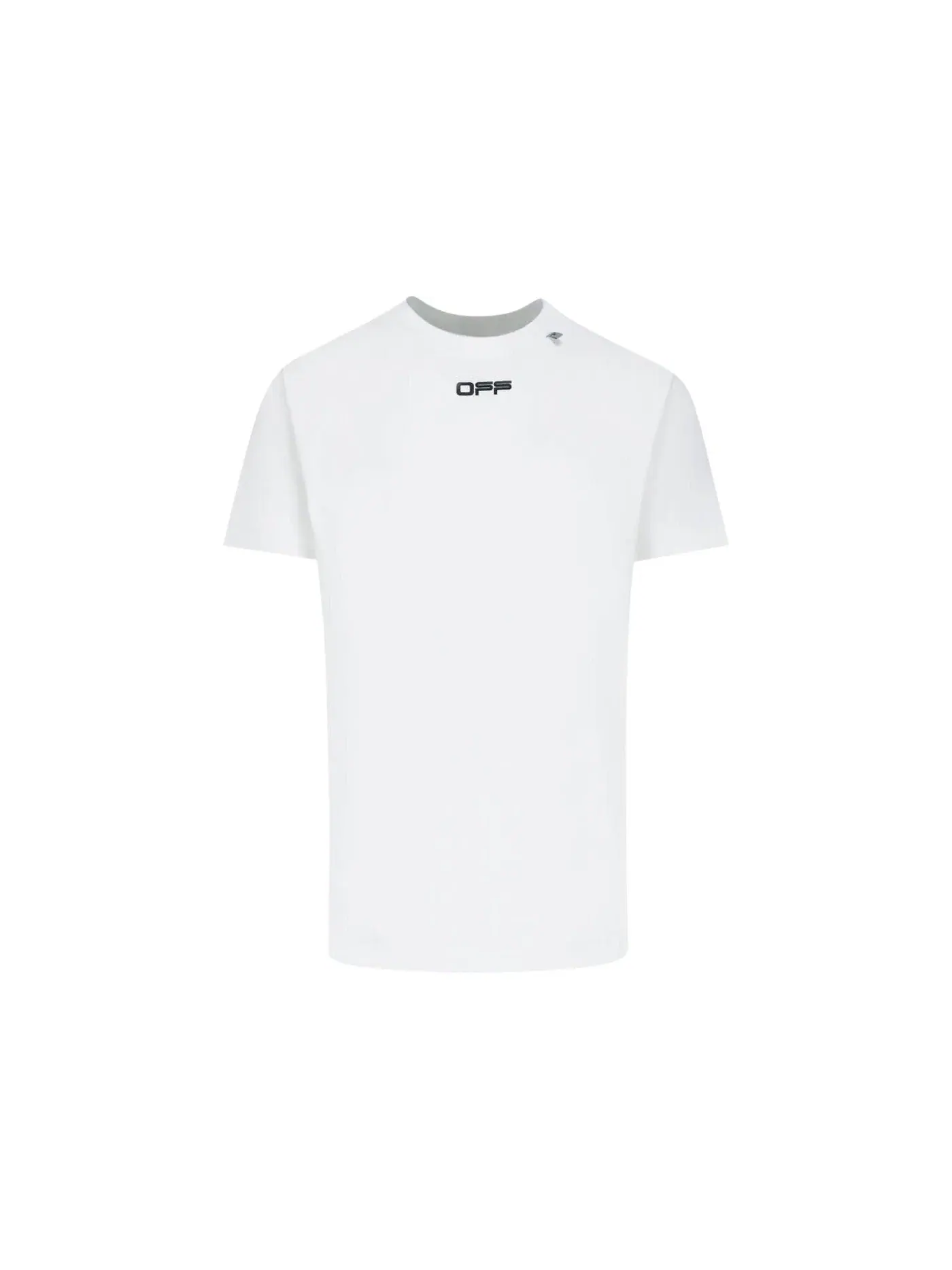 Мужская футболка с принтом Oversized Fit Caravaggio Arrows OFF-WHITE — изображение 1 из 3, белый/мульти