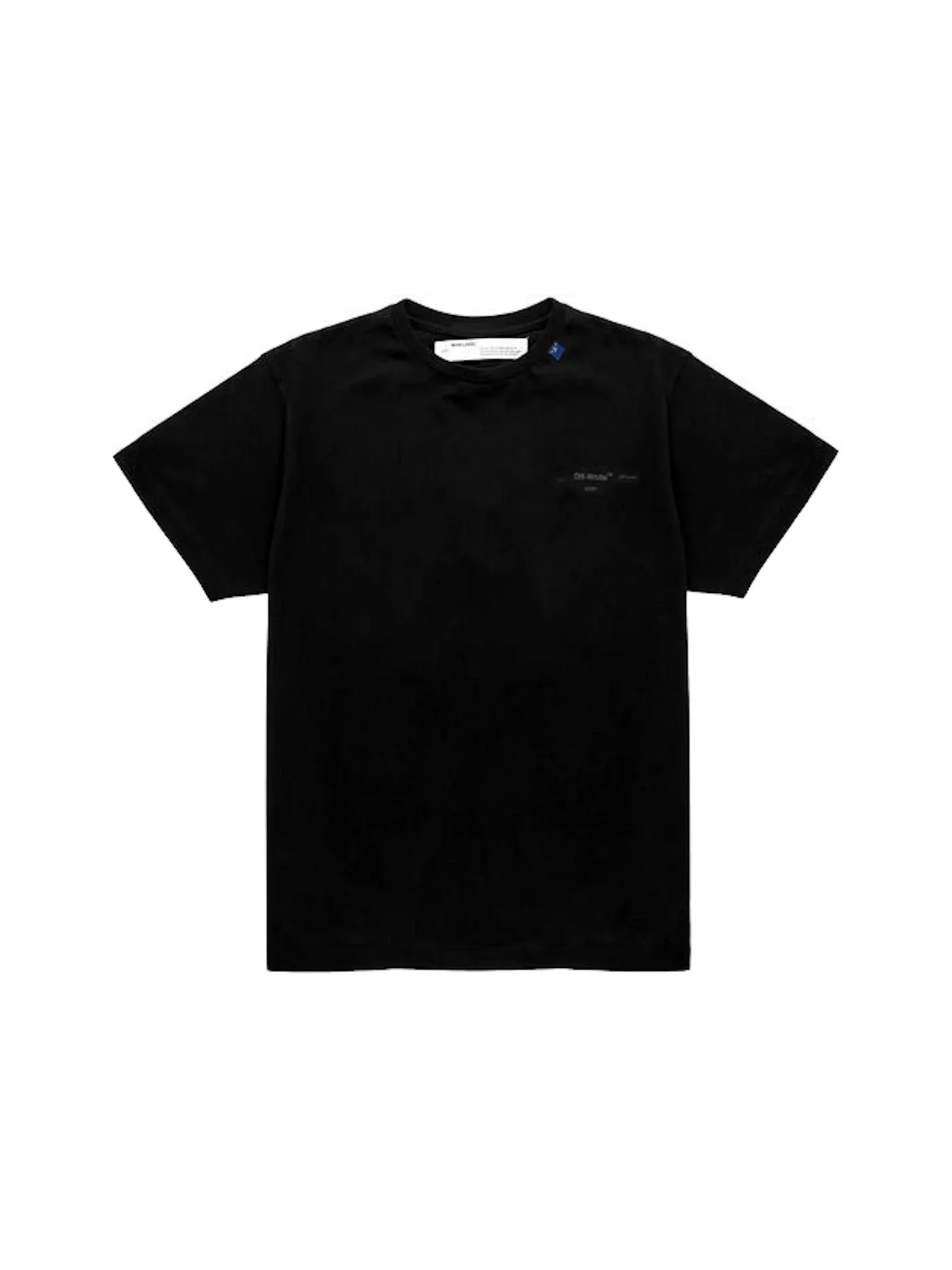 Мужская футболка свободного кроя OFF-WHITE — изображение 1 из 3, черный/белый
