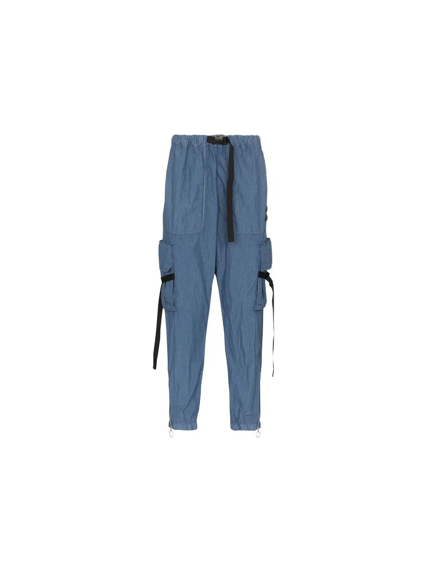 Мужские брюки-карго Parachute Cargo Pants OFF-WHITE — изображение 1 из 1, синий/белый