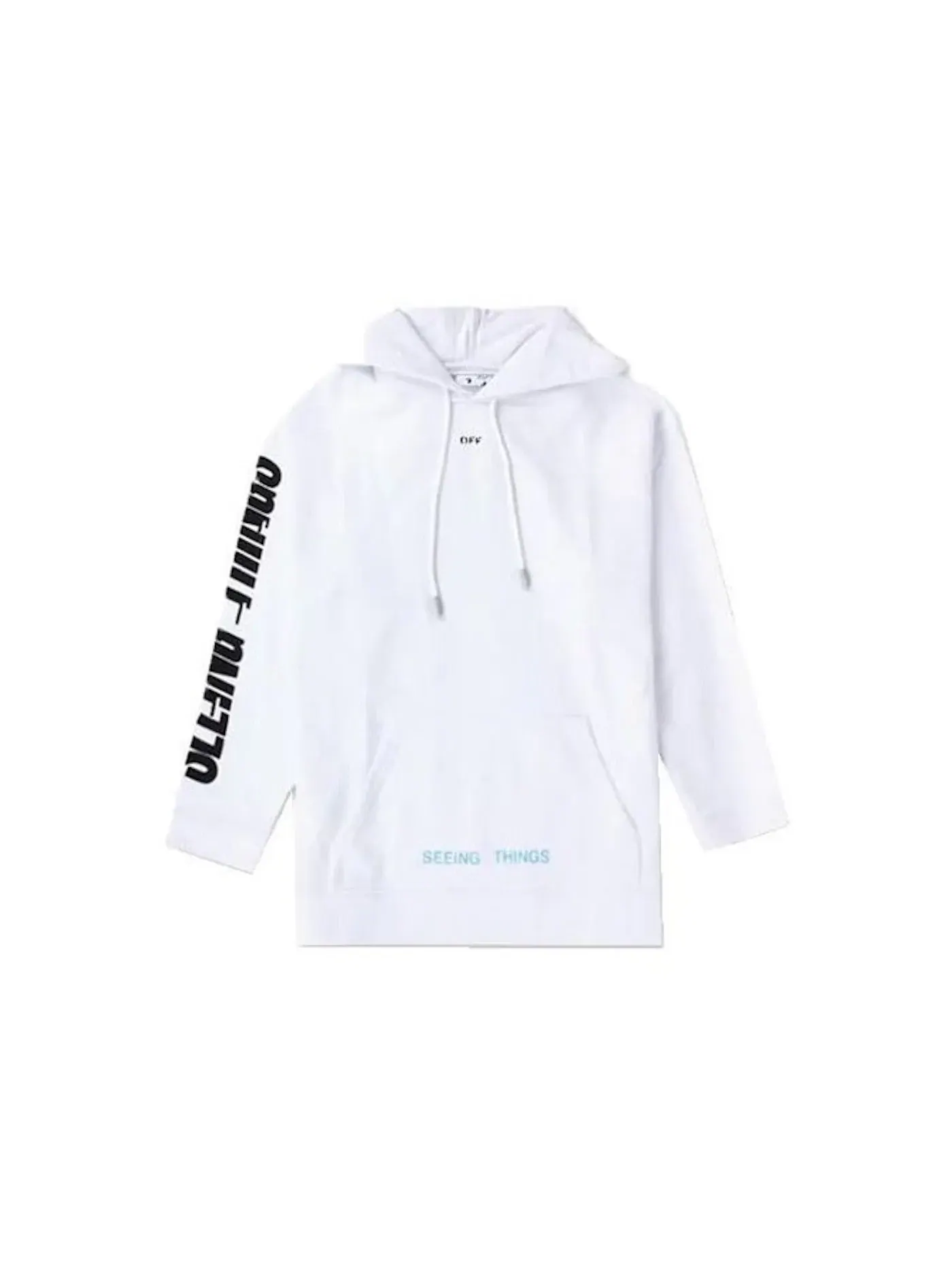 Мужской худи с принтом OFF-WHITE Photocopy Over — изображение 2 из 2, белый