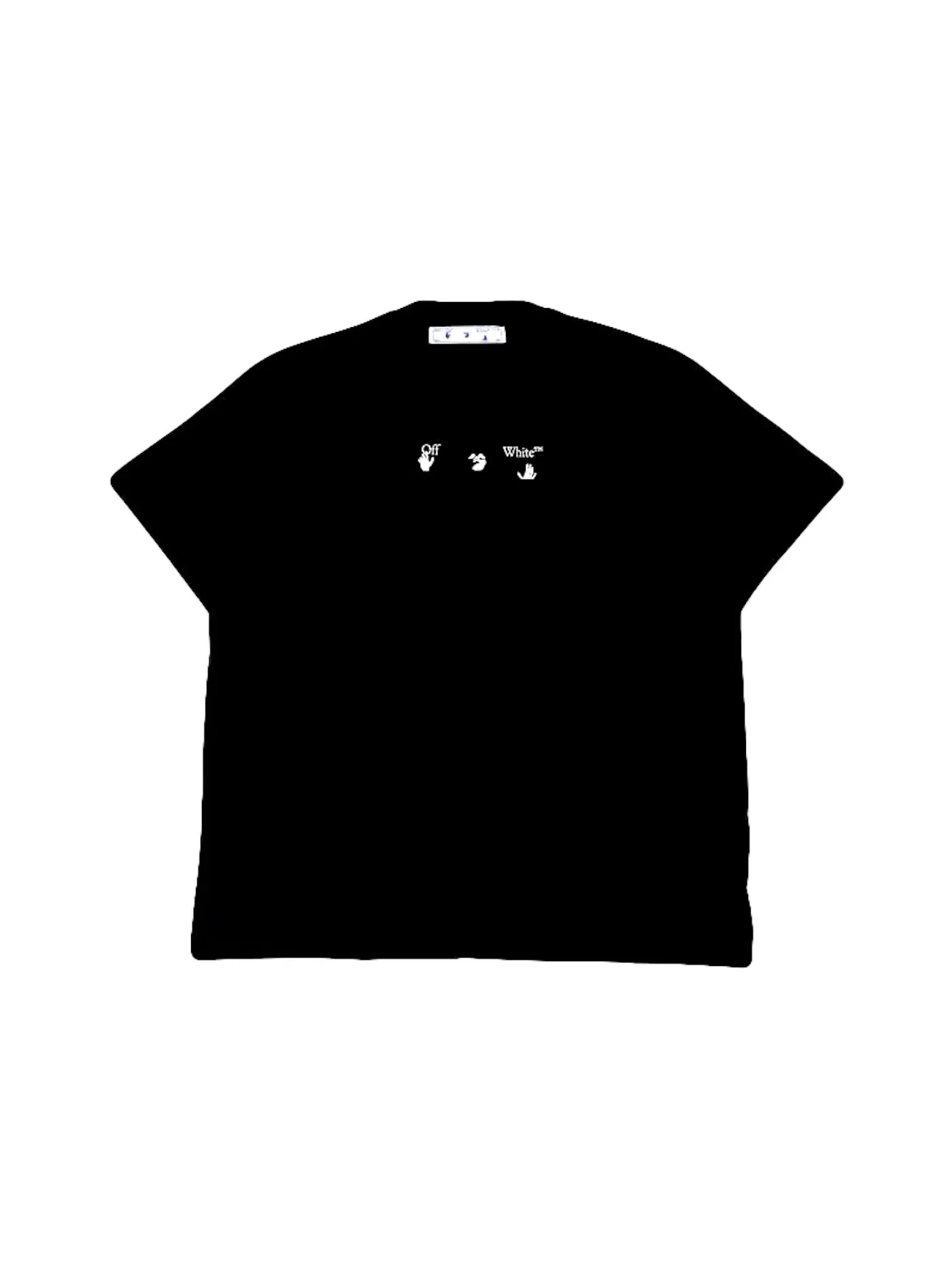 Мужская футболка с принтом OFF-WHITE — изображение 1 из 2, черный/красный