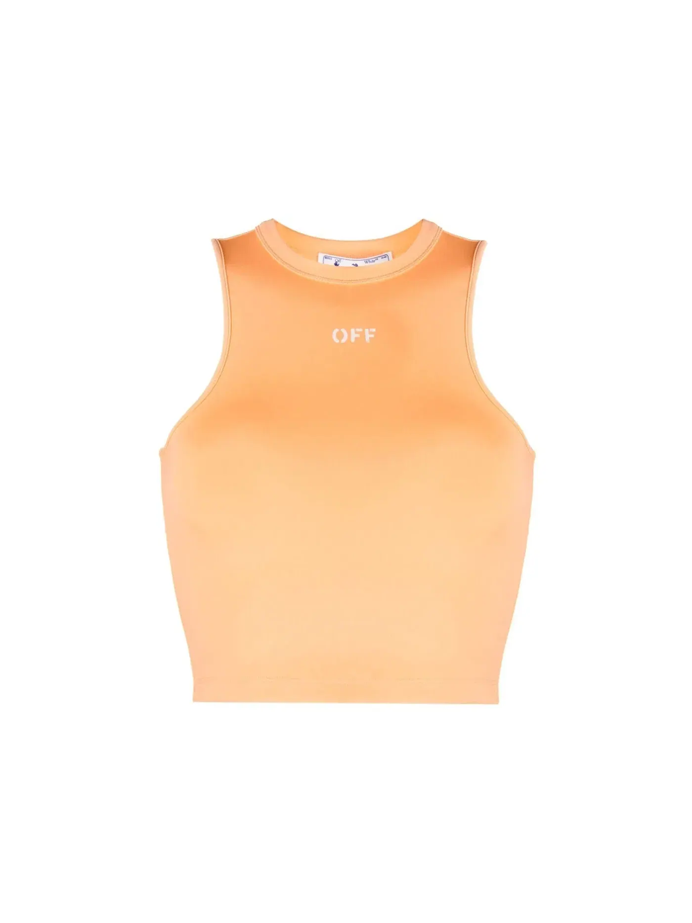 Женский топ без рукавов OFF-WHITE — изображение 1 из 1, оранжевый