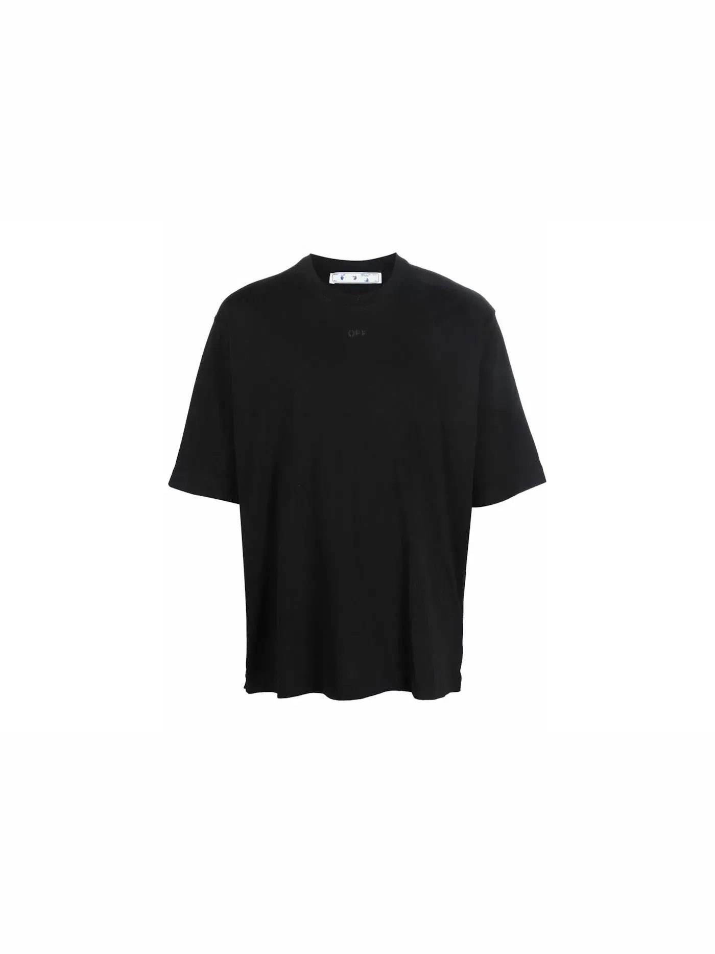 Мужская футболка с принтом Rubber Arrows OFF-WHITE — изображение 1 из 2, черный