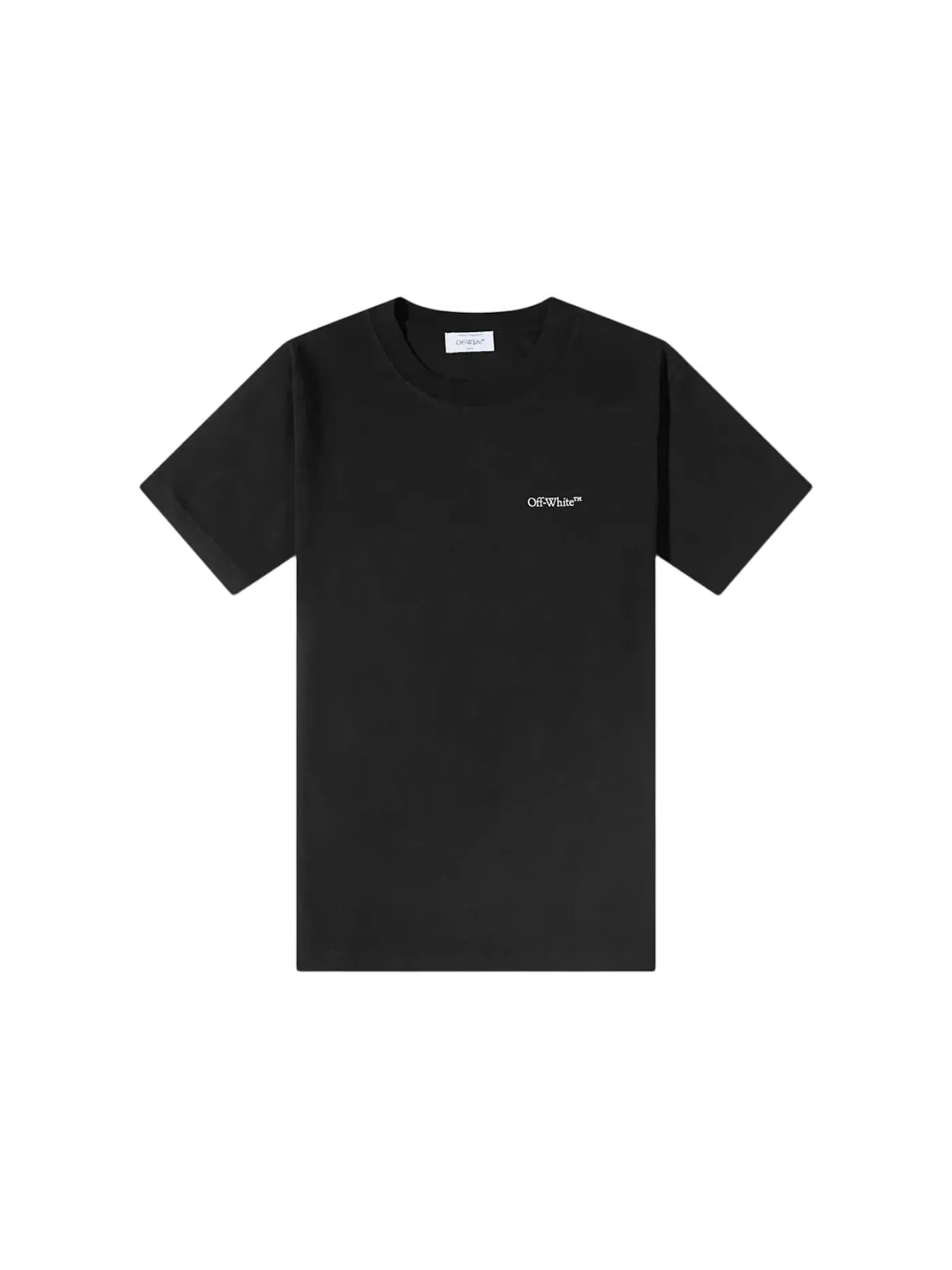 Мужская футболка с принтом Scratch Arrow OFF-WHITE — изображение 1 из 2, черный