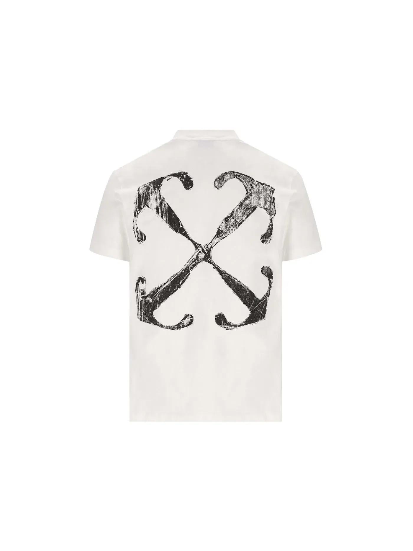 Мужская футболка с принтом Scratch Arrow OFF-WHITE — изображение 1 из 2, белый