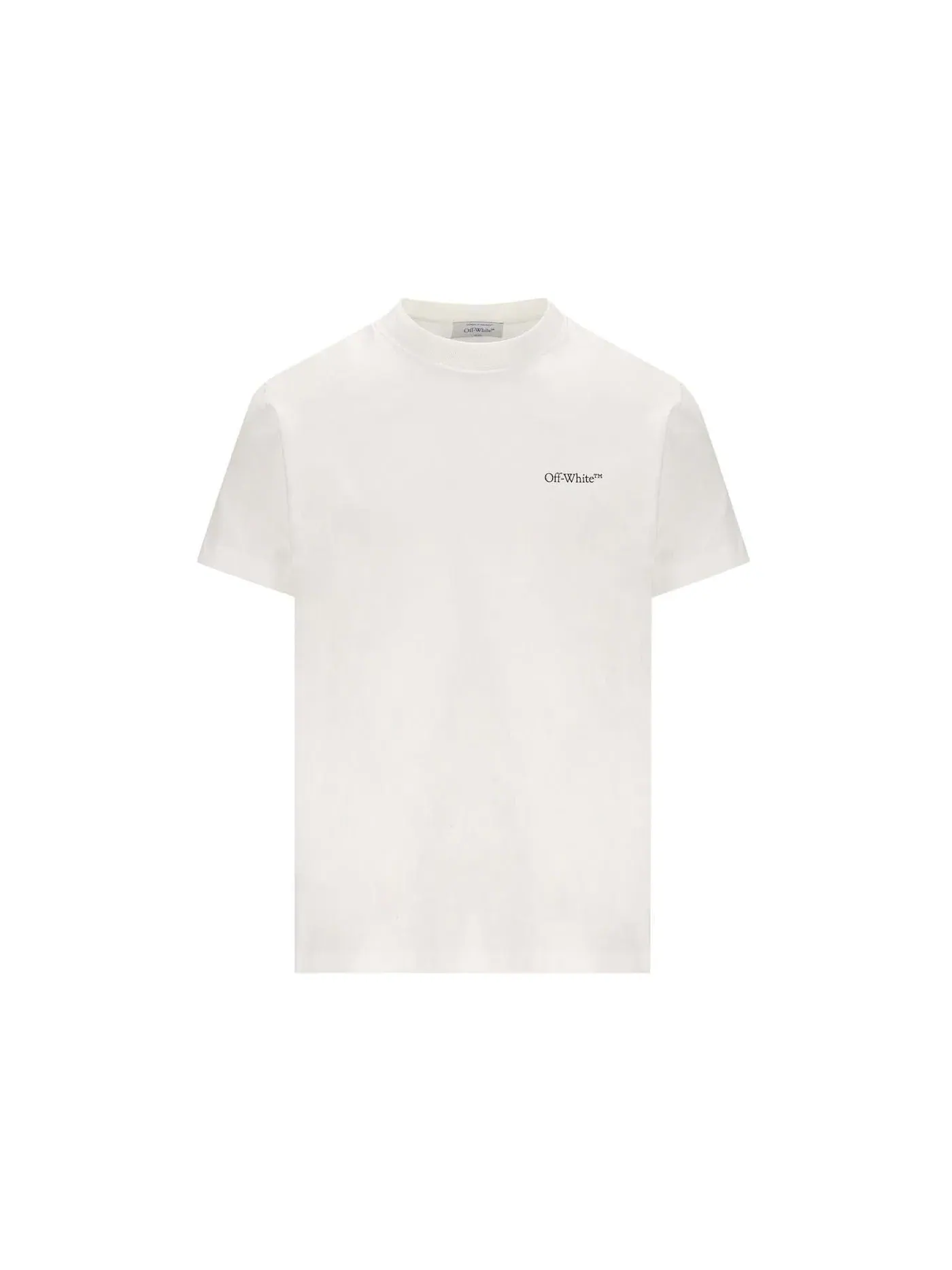 Мужская футболка с принтом Scratch Arrow OFF-WHITE — изображение 2 из 2, белый