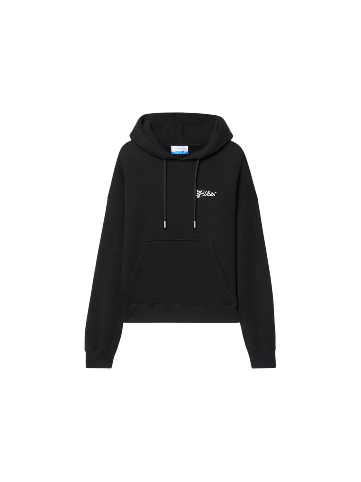 Мужская худи Script Skate OFF-WHITE — изображение 1 из 1, черный