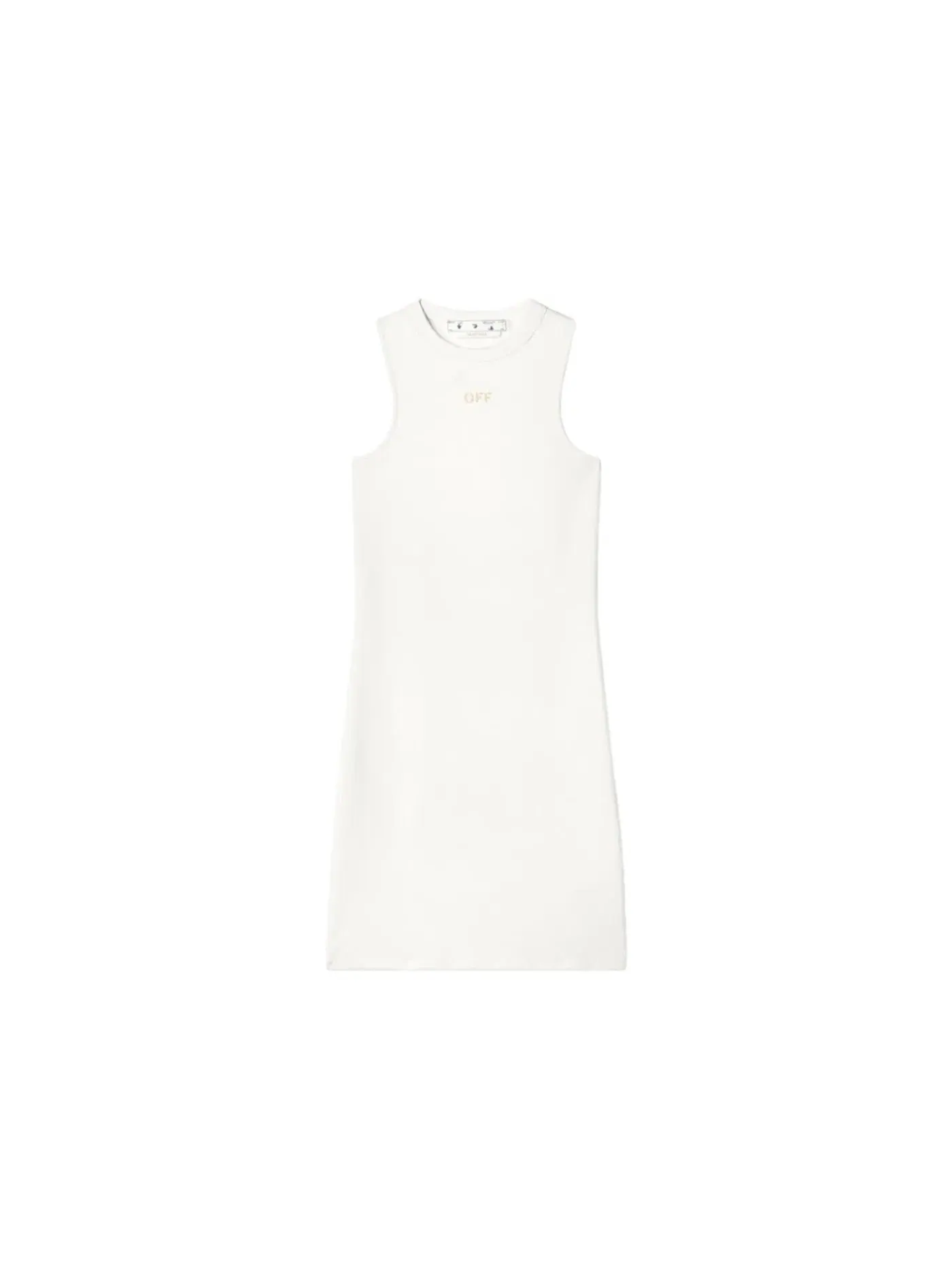 Женское платье с принтом Minidress OFF-WHITE OFF-WHITE — изображение 1 из 1