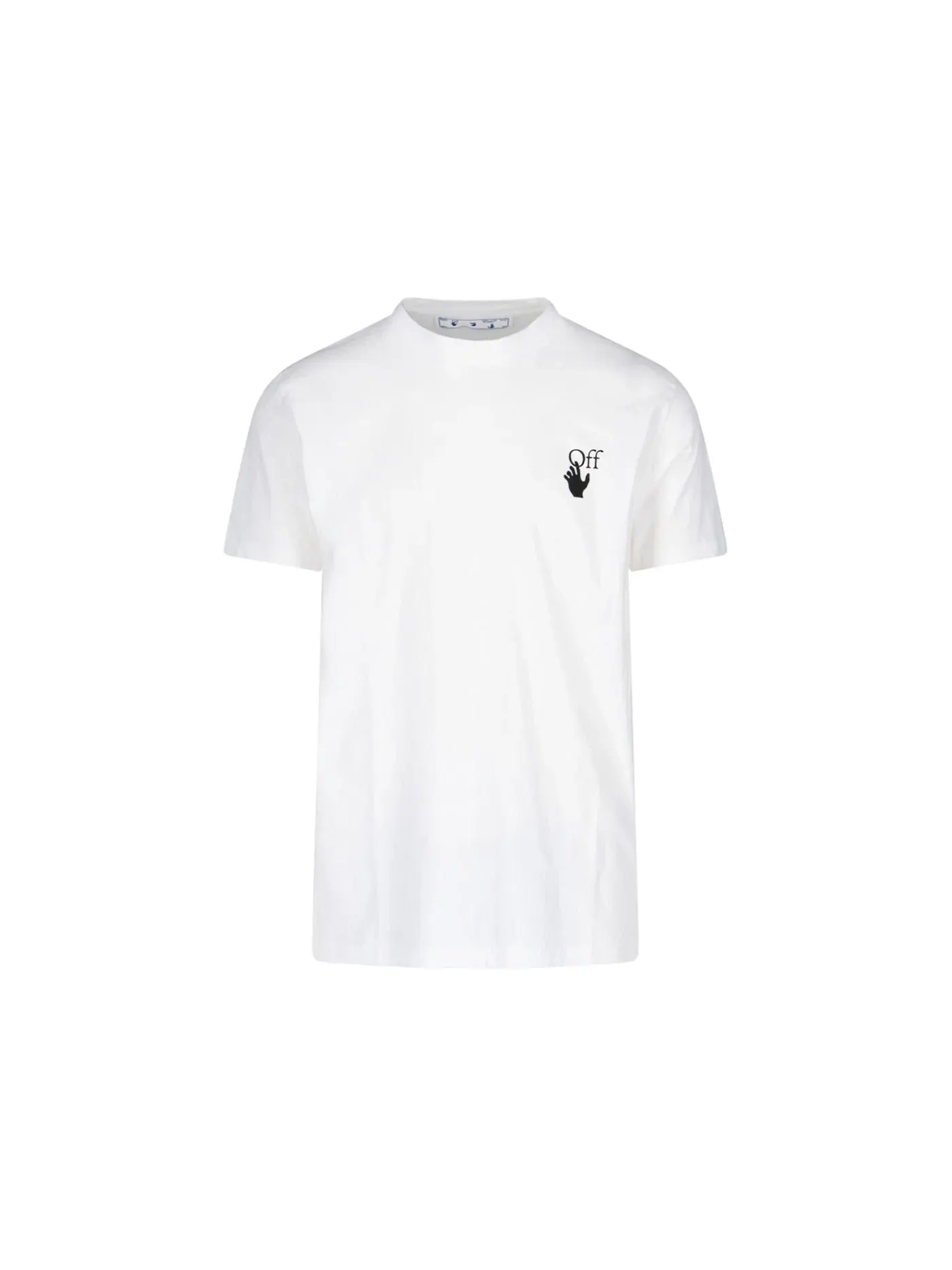 Мужская футболка с принтом Slim Fit Caravaggio The Lute Player OFF-WHITE — изображение 1 из 2, белый