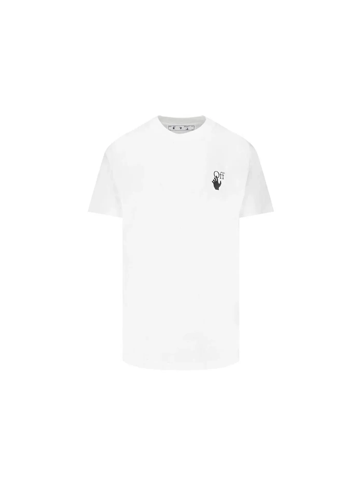 Мужская футболка с принтом Degrade Arrows OFF-WHITE — изображение 1 из 2, белый