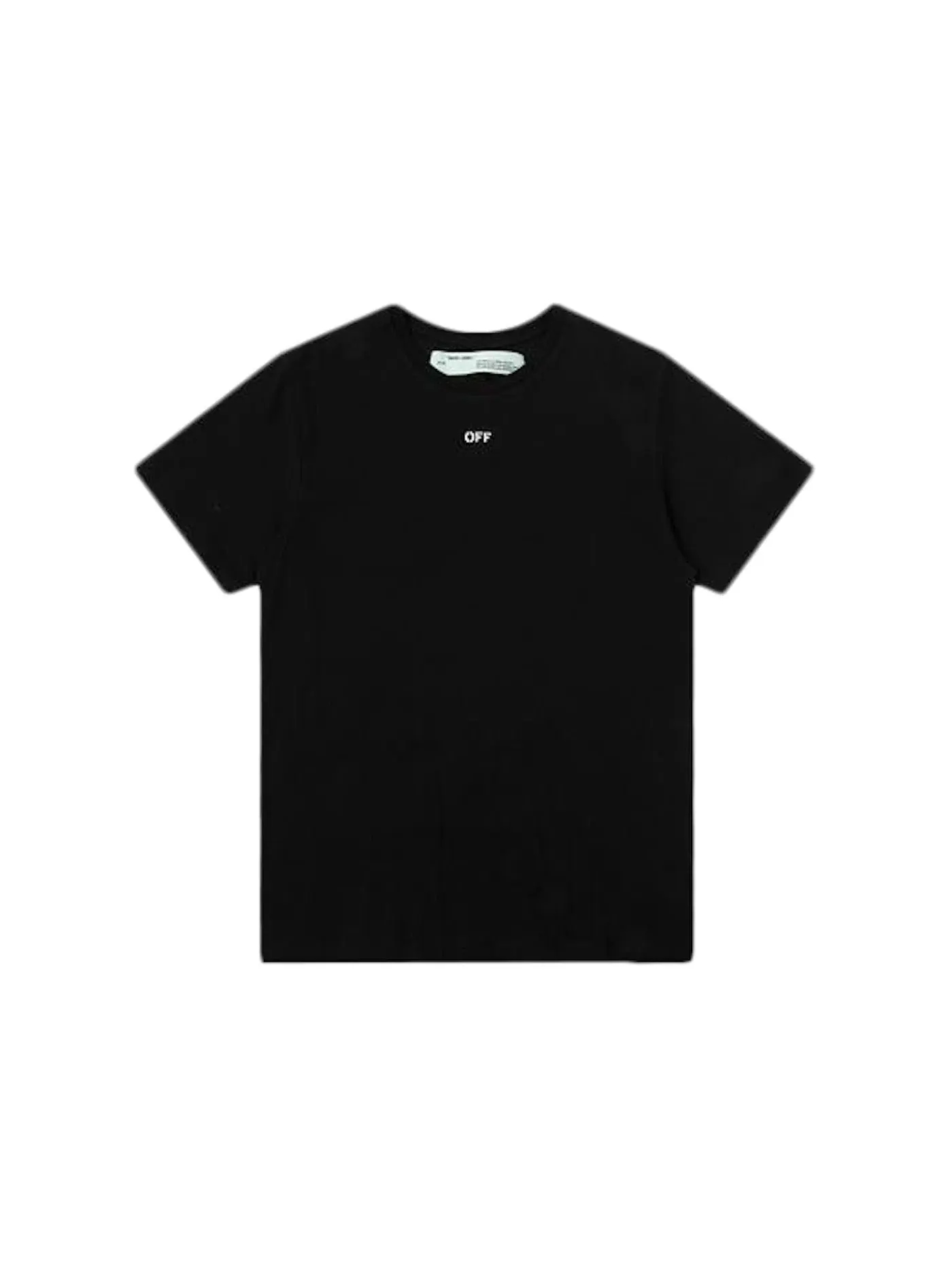Мужская футболка с принтом Slim Fit Diag Skulls OFF-WHITE — изображение 1 из 3, черный/мульти