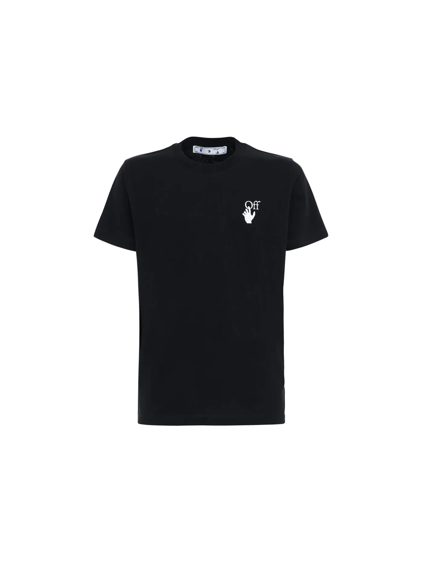 Мужская футболка Slim Fit с принтом Arrow T-shirt OFF-WHITE — изображение 1 из 2, черный