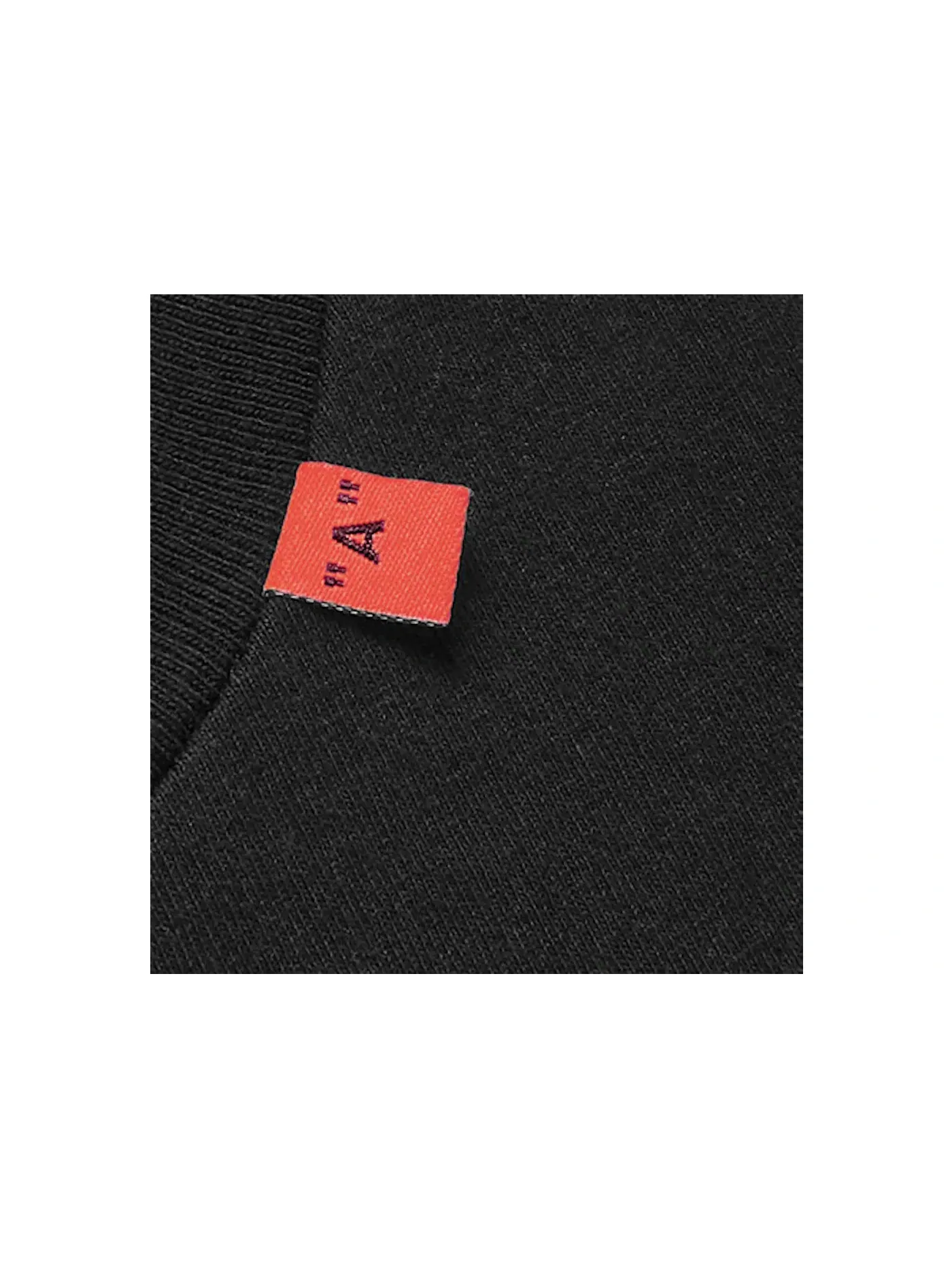 Мужская футболка с принтом Slim Fit Split Logo Print OFF-WHITE — изображение 2 из 3, черный/белый/красный