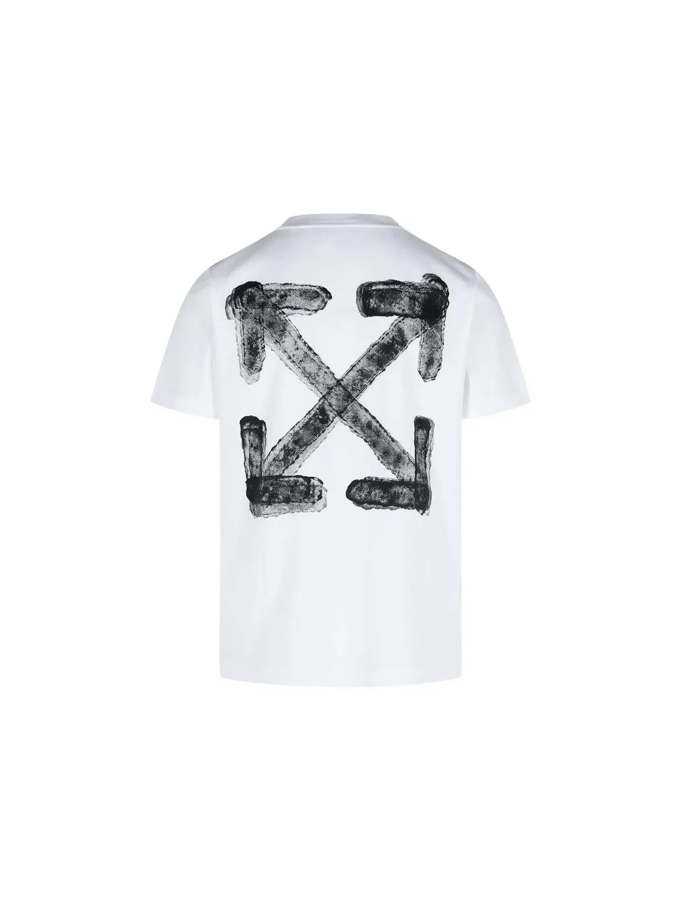 Мужская футболка с принтом Spray Arrow OFF-WHITE — изображение 2 из 2, белый