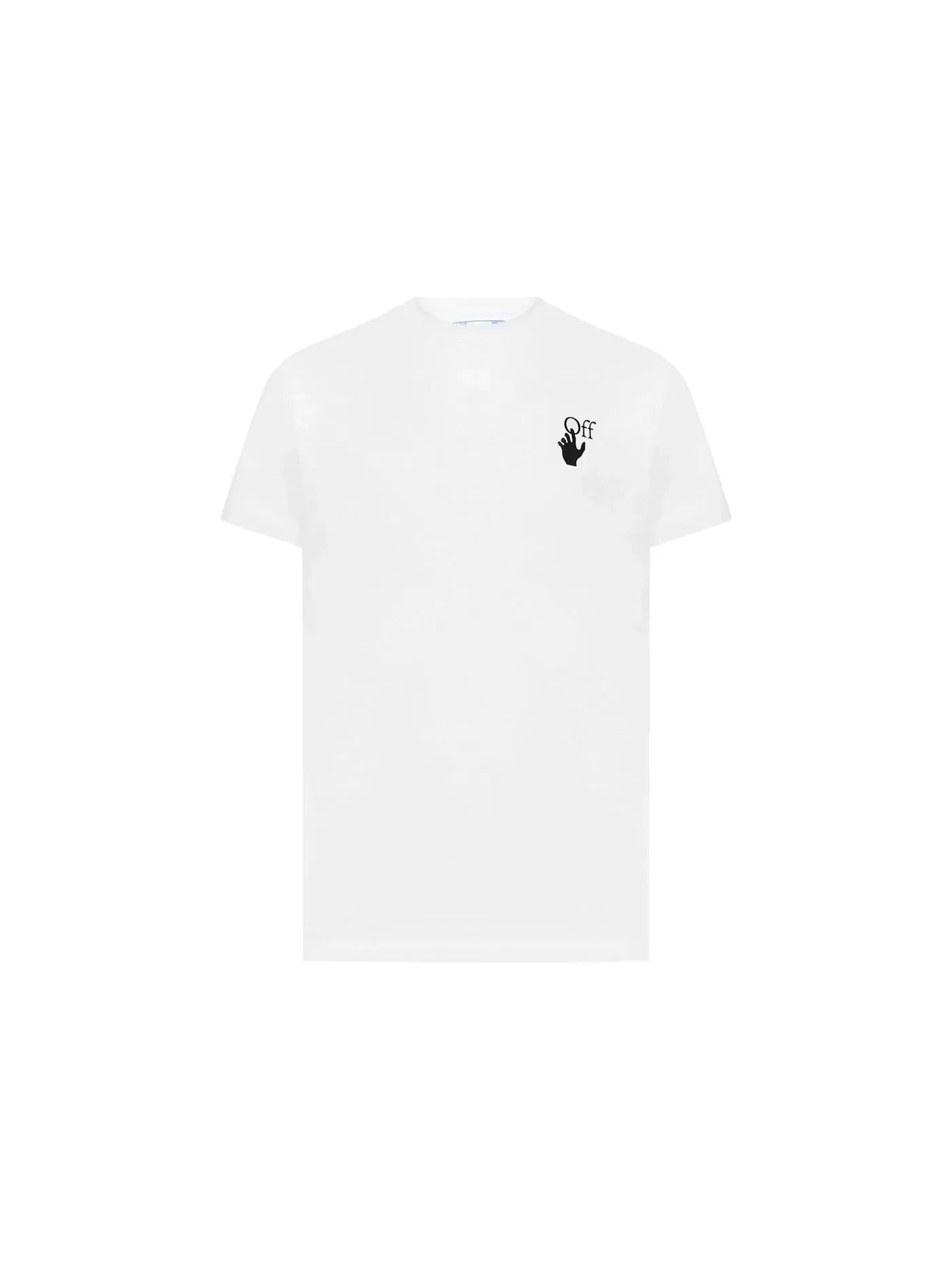 Мужская футболка с принтом OFF-WHITE Spray Print T-shirt OFF-WHITE — изображение 1 из 2, белый