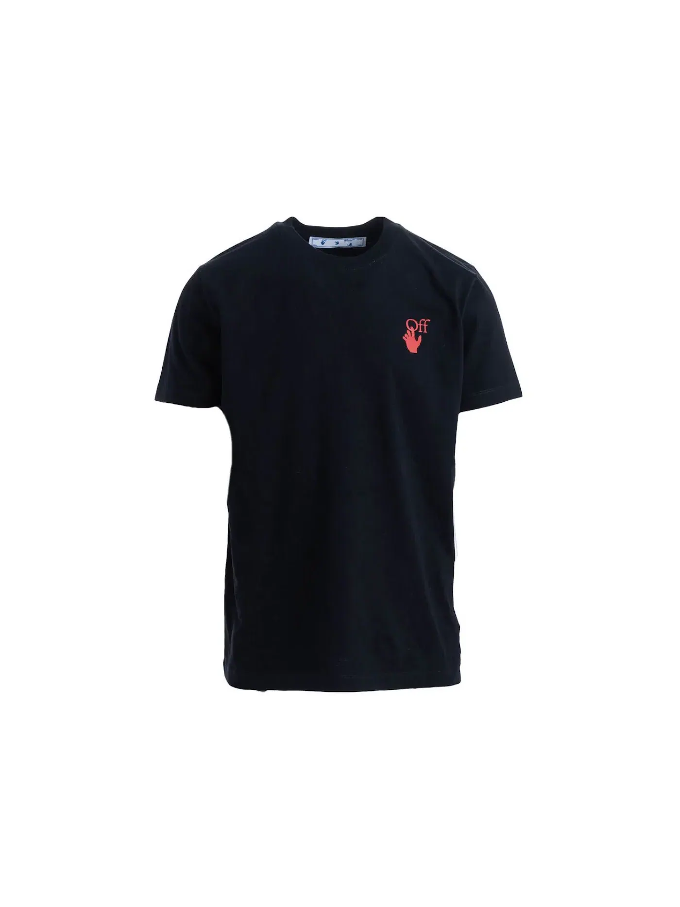 Мужская футболка с принтом T-Shirt OFF-WHITE — изображение 2 из 2, черный красный