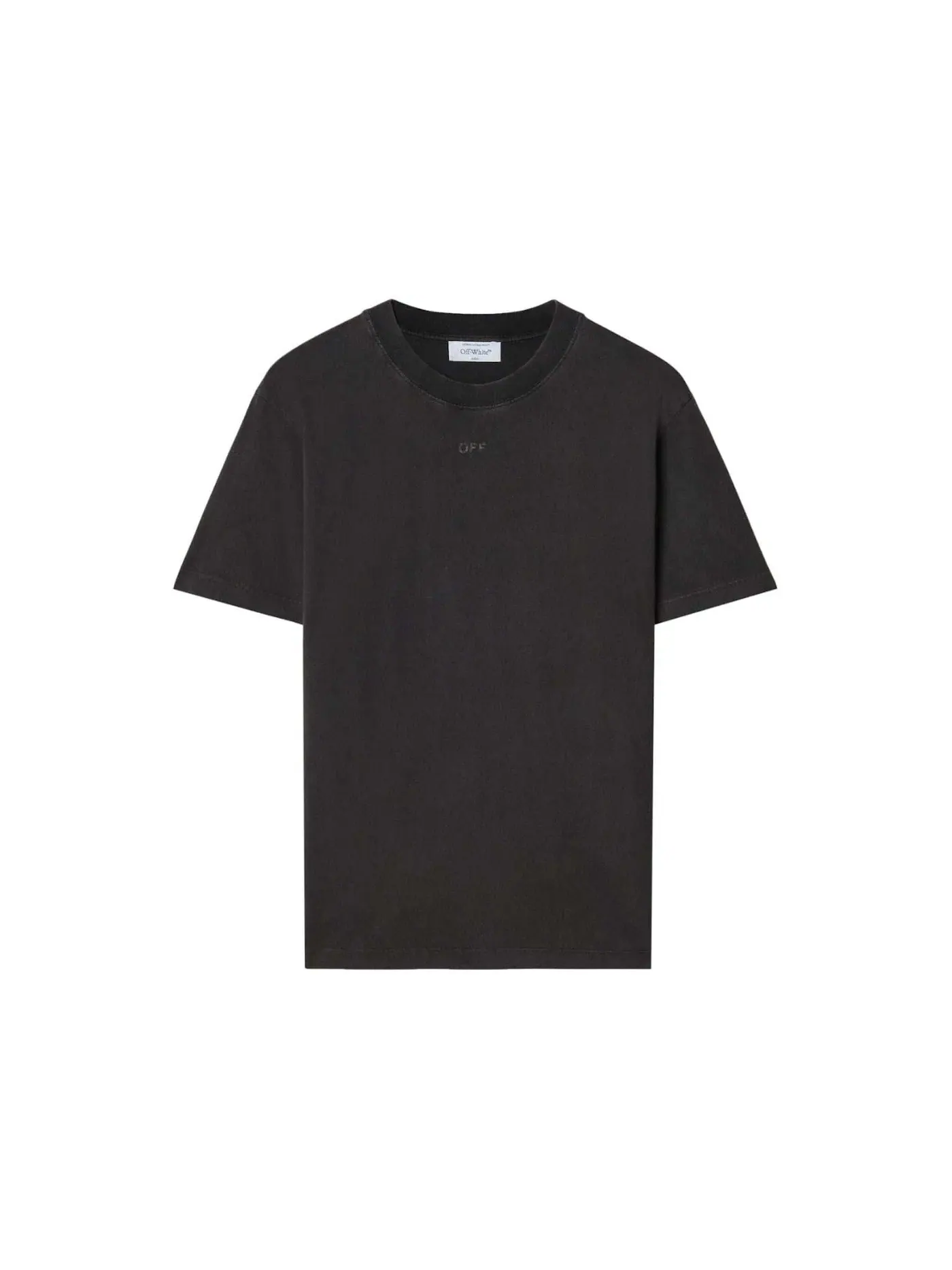 Мужская футболка с принтом OFF-WHITE Super Moon Cotton — изображение 1 из 2, черный
