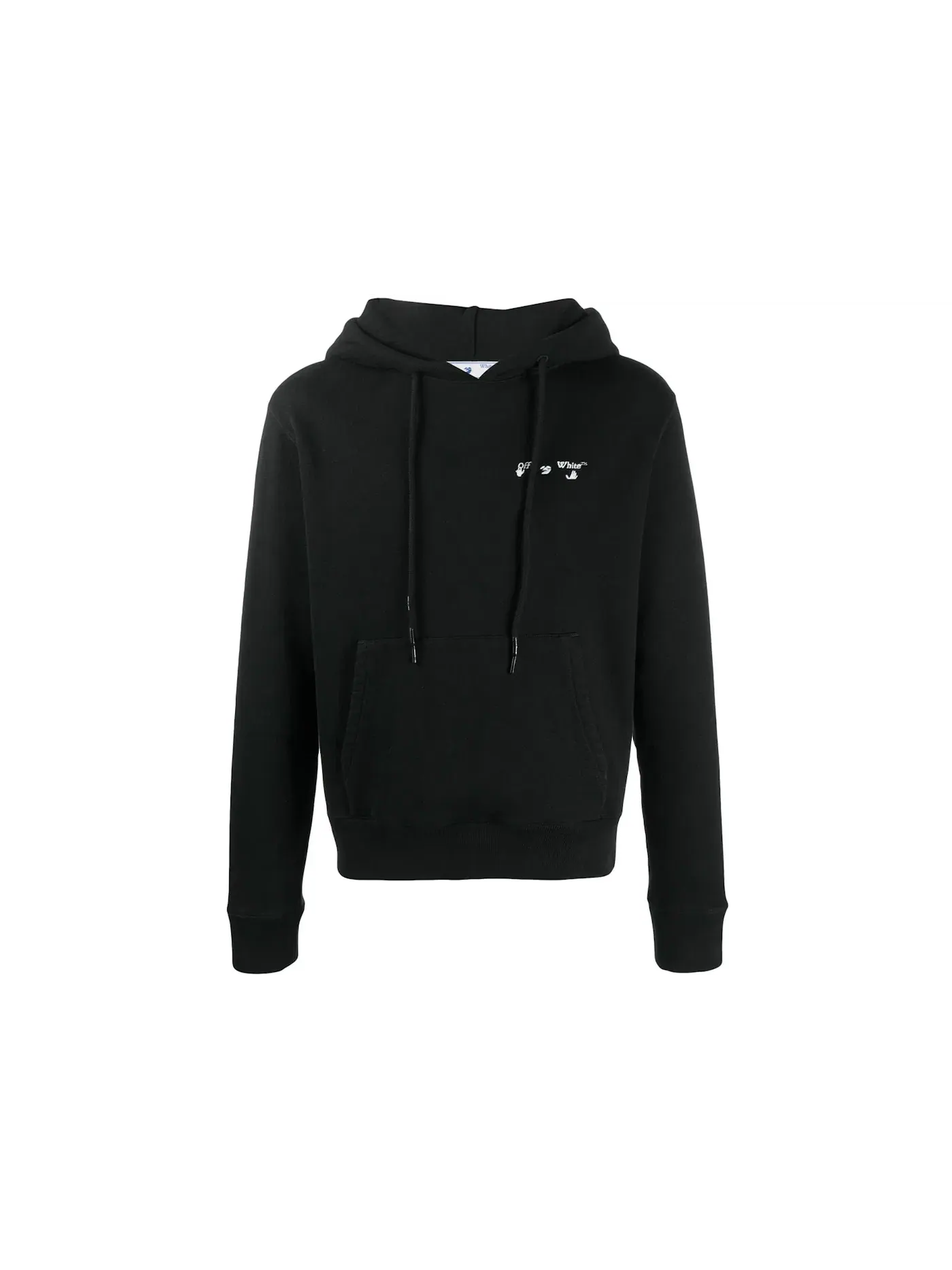 Мужской худи с принтом Swimming Man Logo OFF-WHITE — изображение 1 из 2, черный