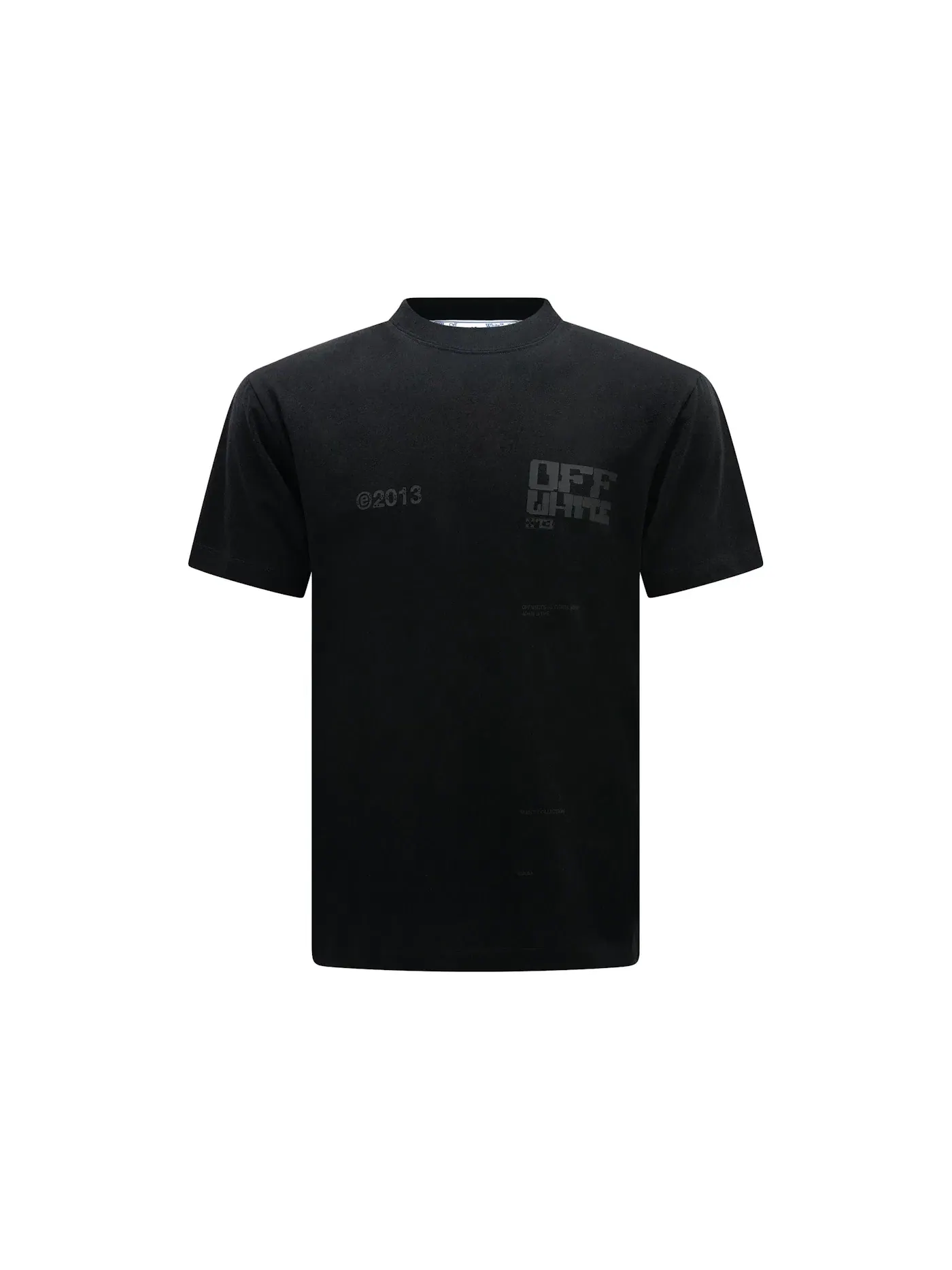 Мужская футболка с принтом OFF-WHITE Tech Marker OFF-WHITE — изображение 1 из 2, черный