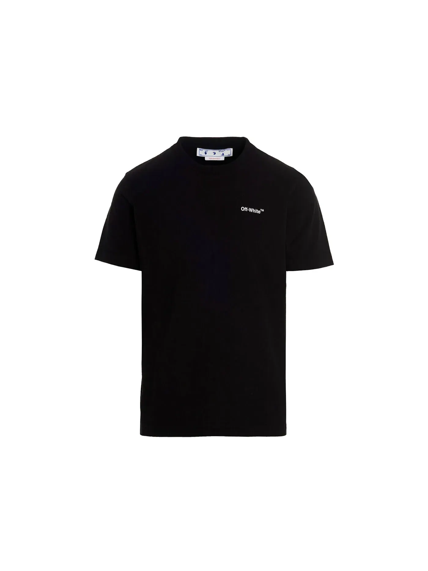 Мужская футболка с принтом OFF-WHITE Text Logo Caravaggio Saint Jerome Writing Arrows Slim Fit T-Shirt — изображение 1 из 2