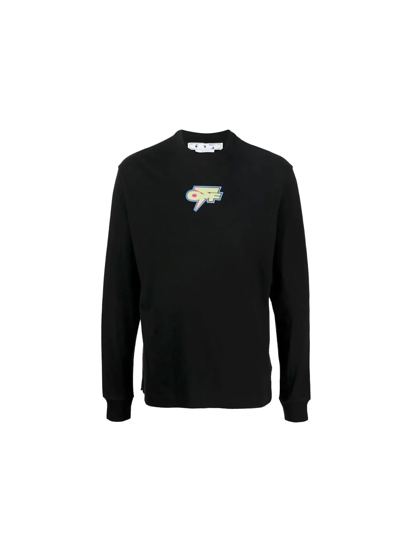 Мужская футболка с длинным рукавом Thunder Skate OFF-WHITE — изображение 1 из 1, черный