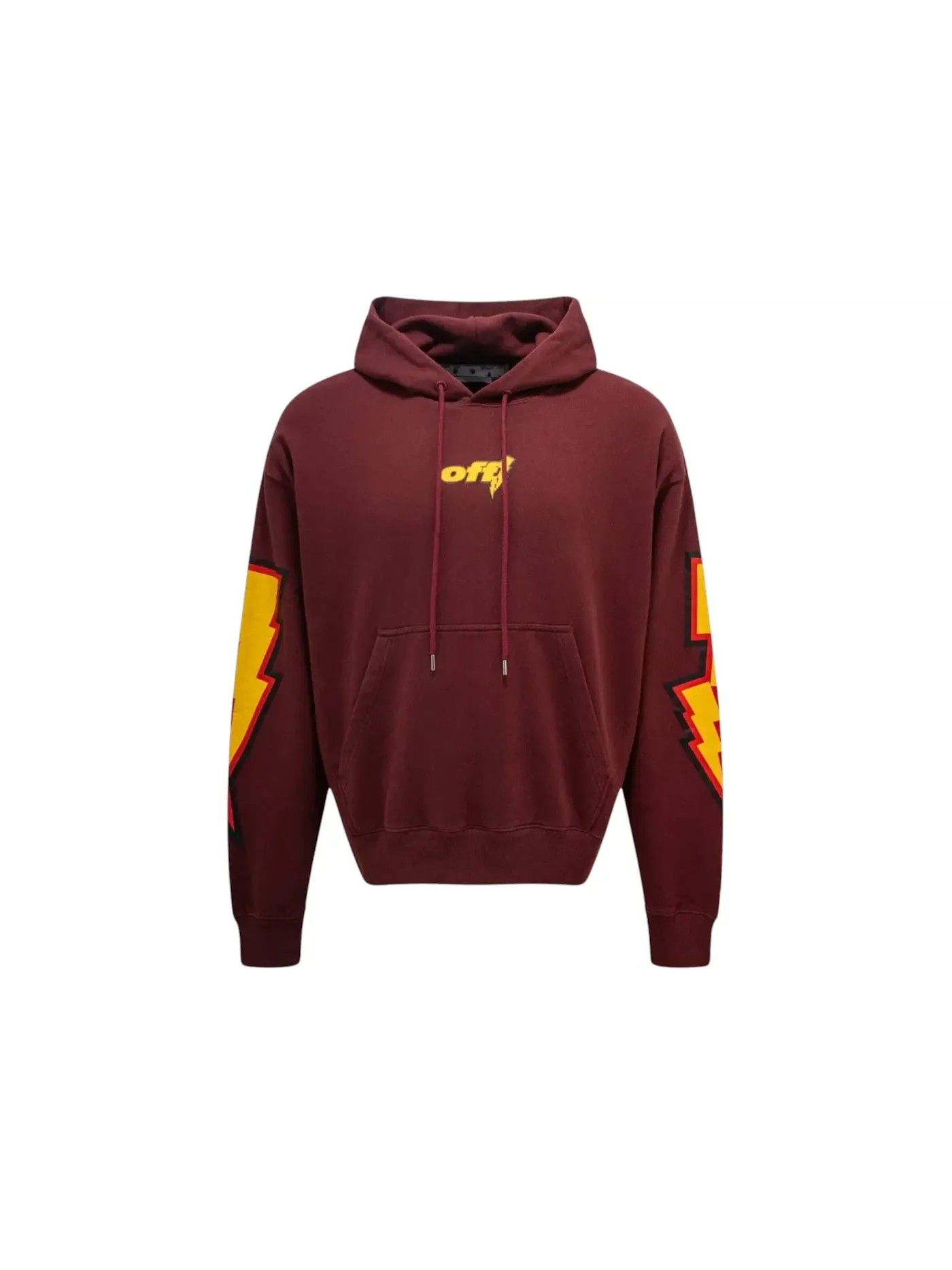 Мужской худи Thunder Stable Skate Fit OFF-WHITE — изображение 1 из 1, красный