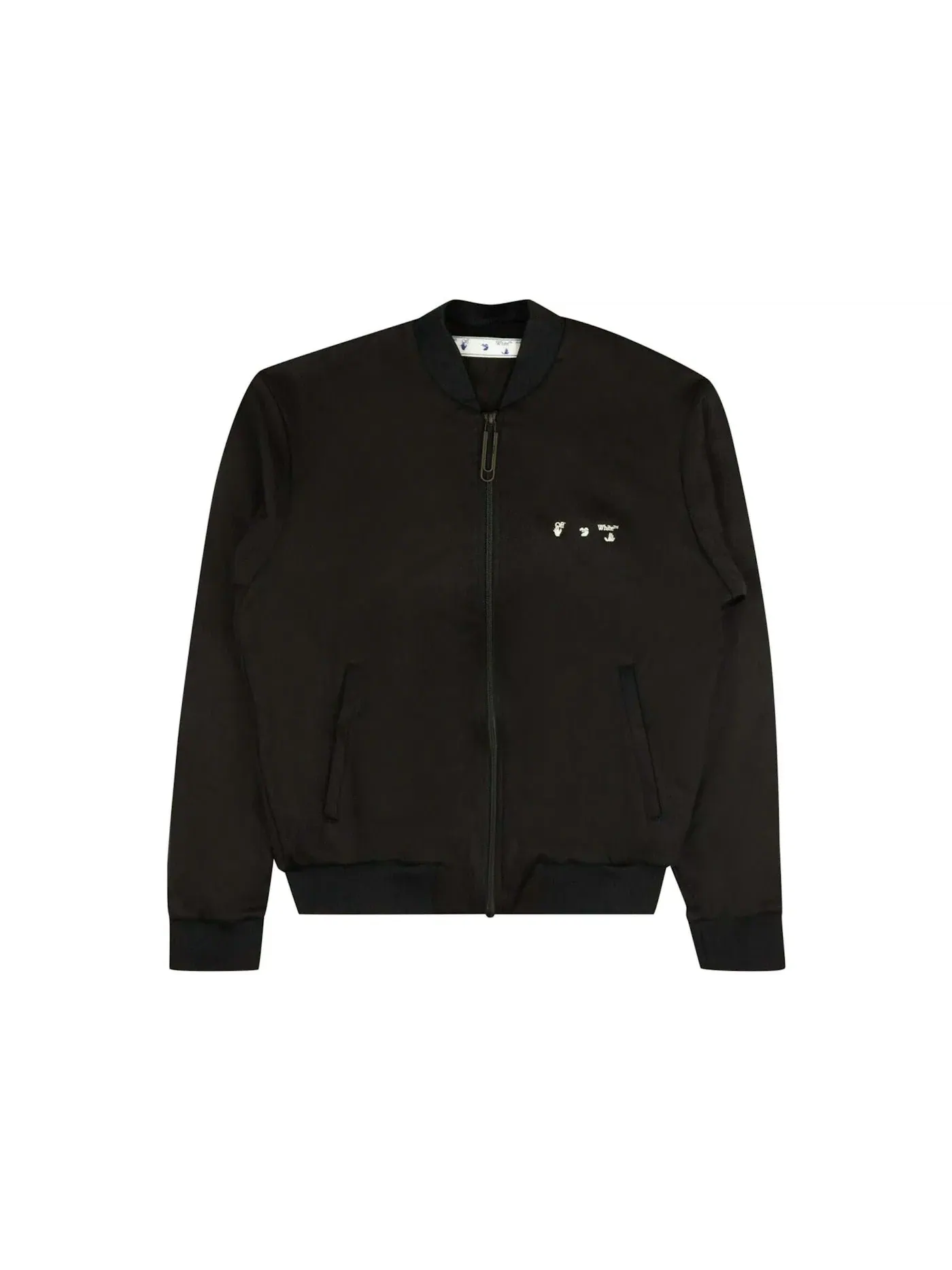 Мужская куртка с логотипом OFF-WHITE — изображение 1 из 1, черный/белый