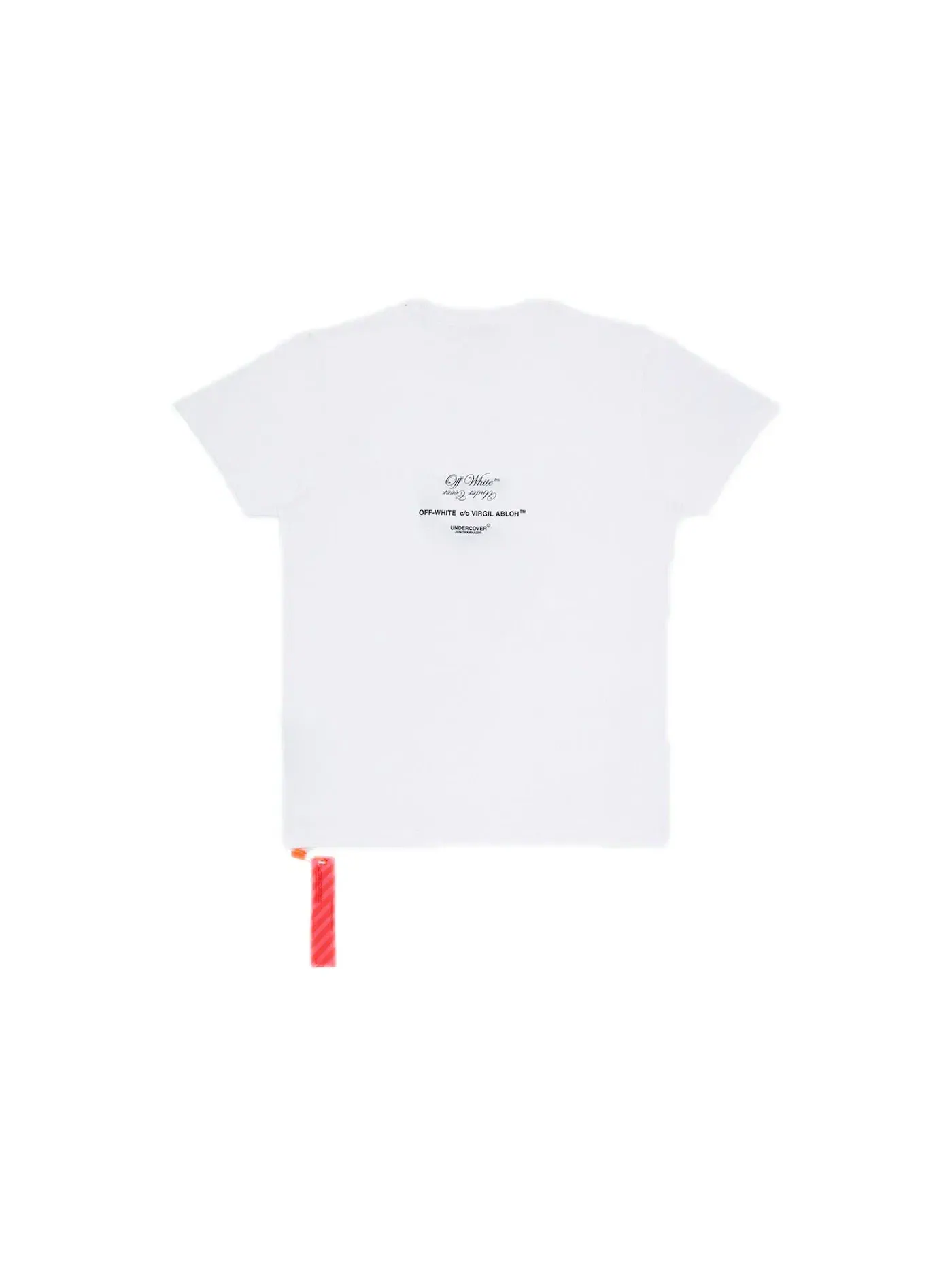 Мужская футболка с принтом Undercover Apple OFF-WHITE — изображение 2 из 2, белый/мульти