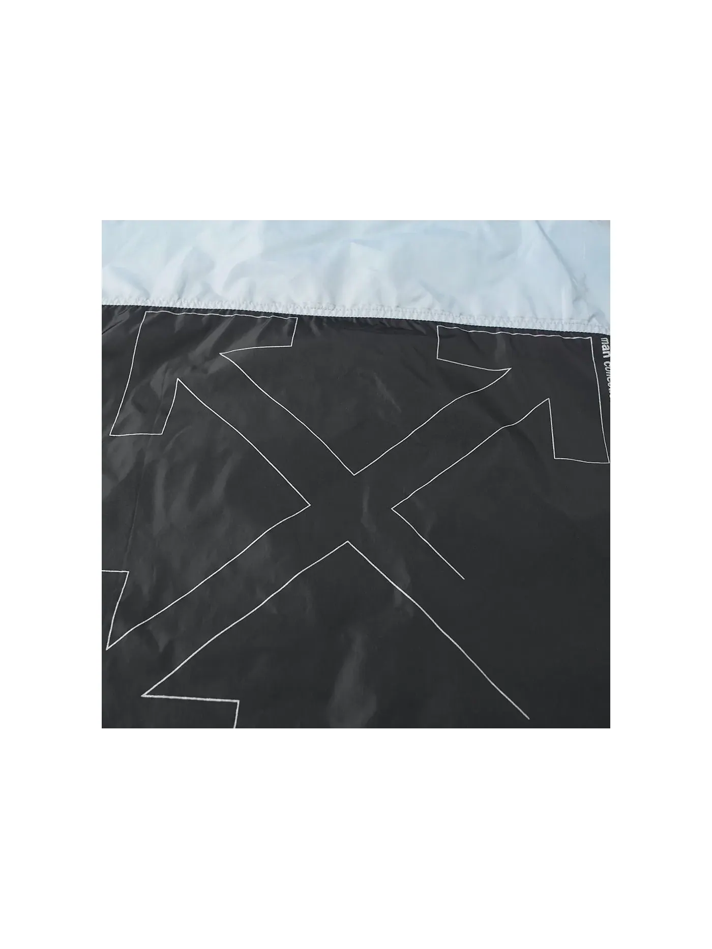 Мужская ветровка незаконченная OFF-WHITE — изображение 2 из 3, черный/серый