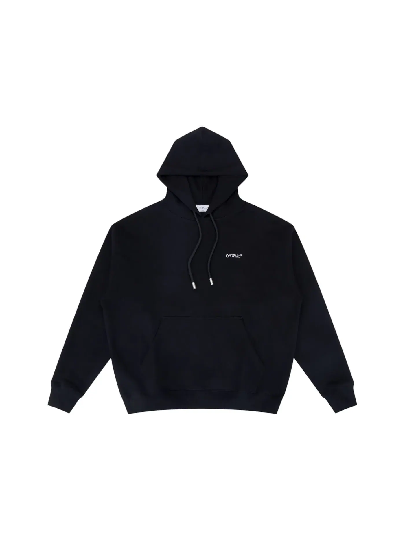 Мужской худи с принтом Windy Arrow OFF-WHITE — изображение 1 из 2, черный