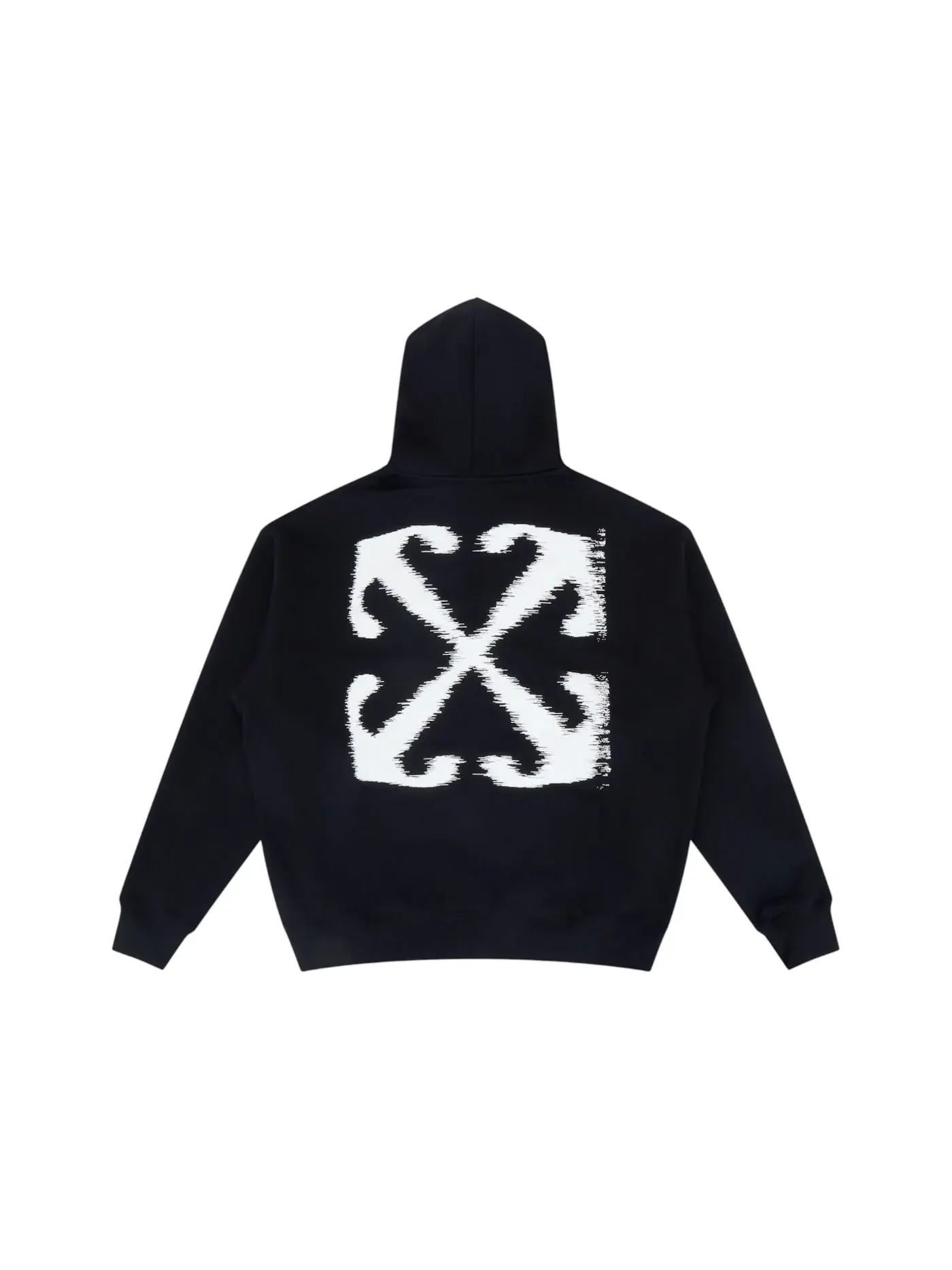 Мужской худи с принтом Windy Arrow OFF-WHITE — изображение 2 из 2, черный
