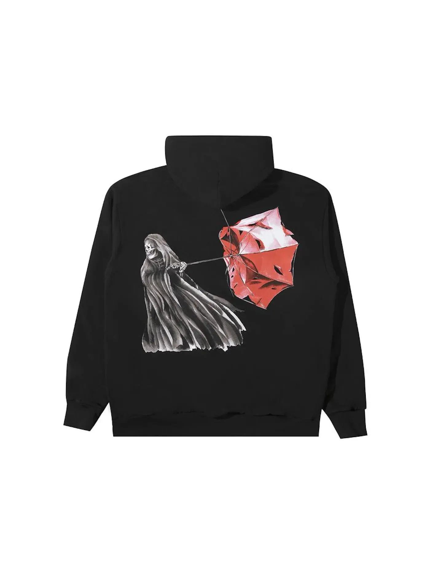 Мужской пуловер с принтом OFF-WHITE x Babylon Reaper Pullover OFF-WHITE — изображение 2 из 2, черный
