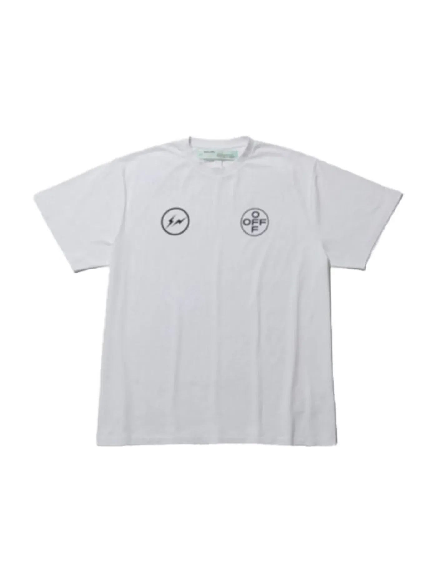 Женская футболка с принтом OFF-WHITE x Fragment Design Cereal T-shirt OFF-WHITE — изображение 1 из 3, белый