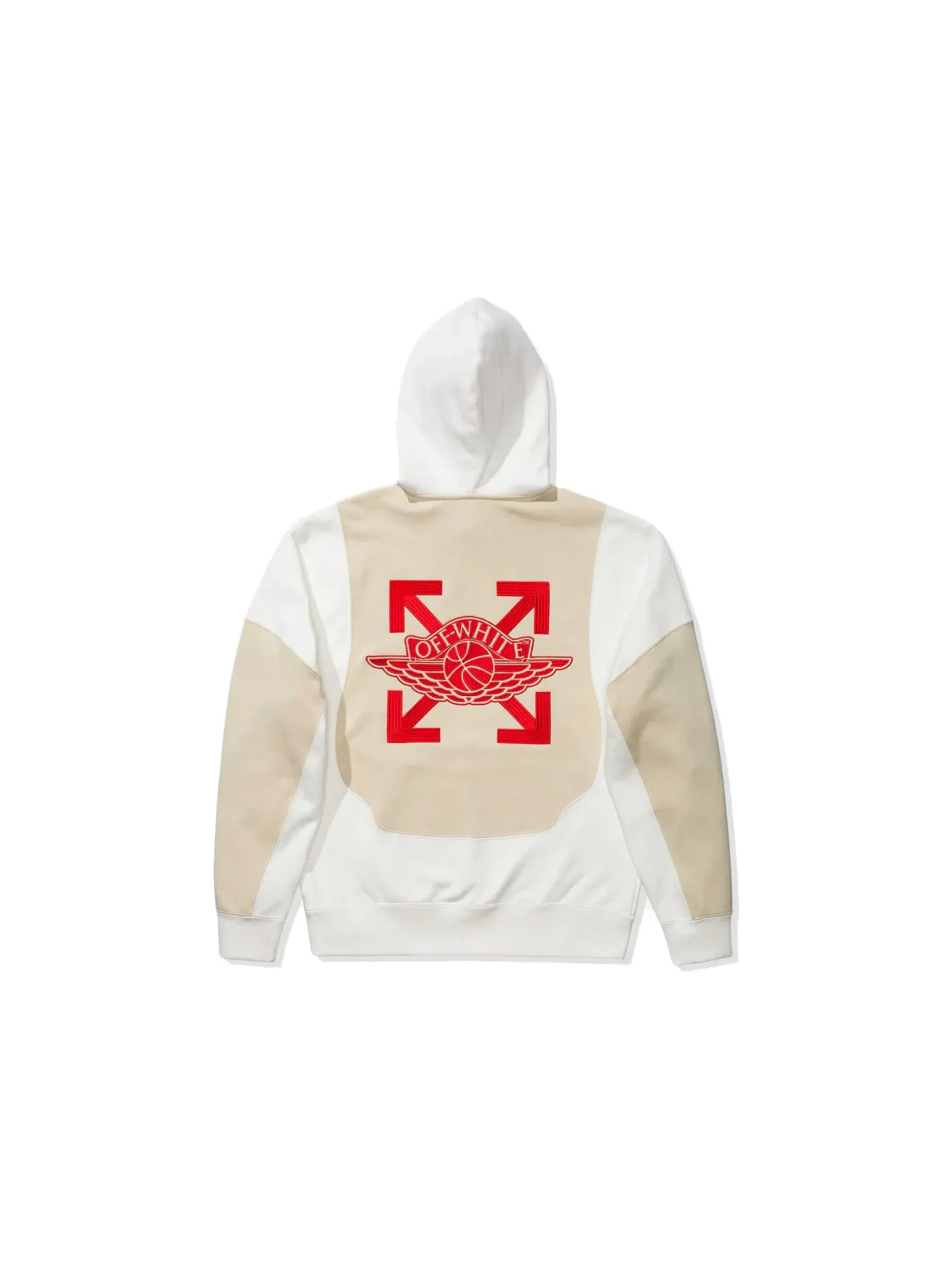 Мужской худи с принтом OFF-WHITE x Jordan Hoodie (SS21) (Asia Sizing) OFF-WHITE — изображение 1 из 2, белый