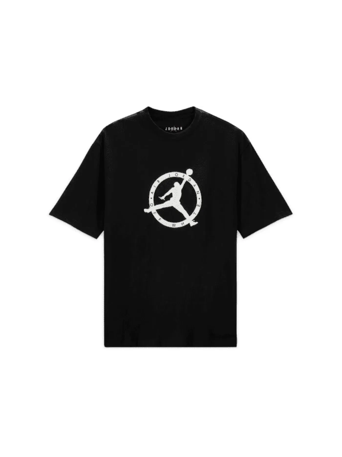 Мужская футболка с принтом OFF-WHITE x Jordan T-shirt (Asia Sizing) — изображение 2 из 2, черный