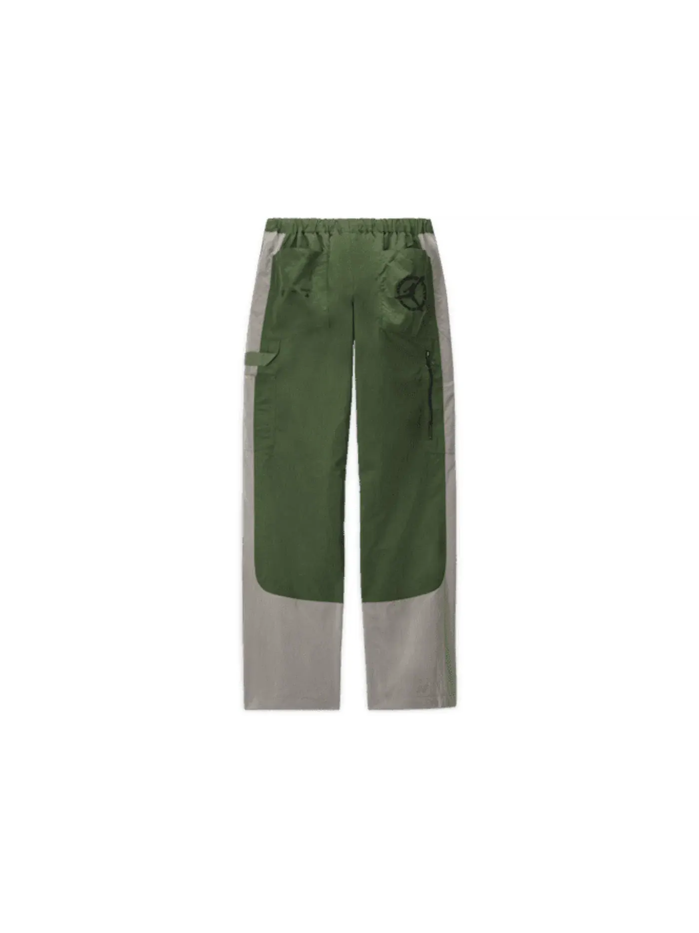 Мужские спортивные штаны с принтом Track Pant OFF-WHITE — изображение 2 из 2, зеленый/серый