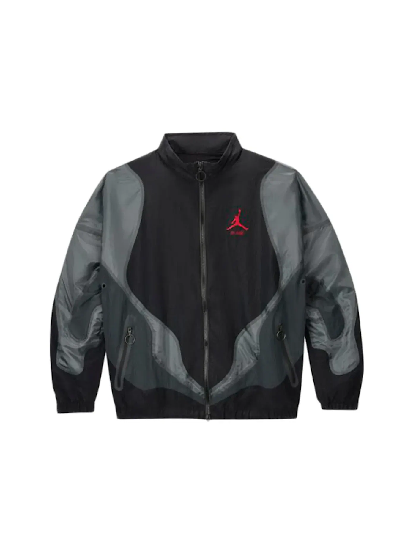 Мужская куртка с принтом OFF-WHITE x Jordan Woven Jacket (Asia Sizing) OFF-WHITE — изображение 1 из 2, черный