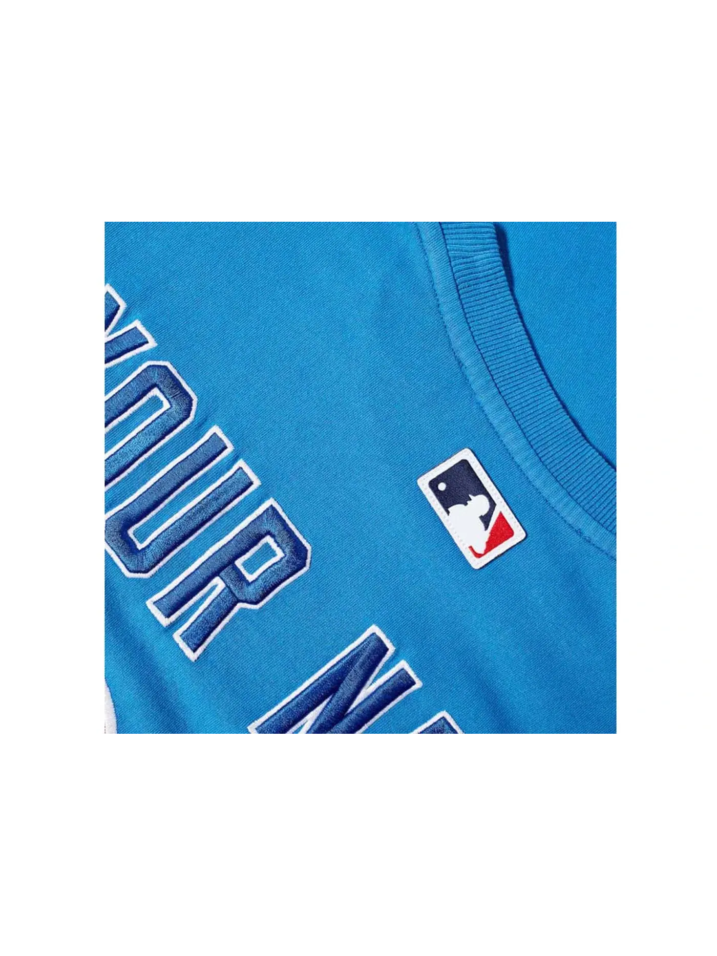 Мужская футболка с принтом OFF-WHITE x MLB x Chicago Cubs OFF-WHITE — изображение 3 из 3, синий