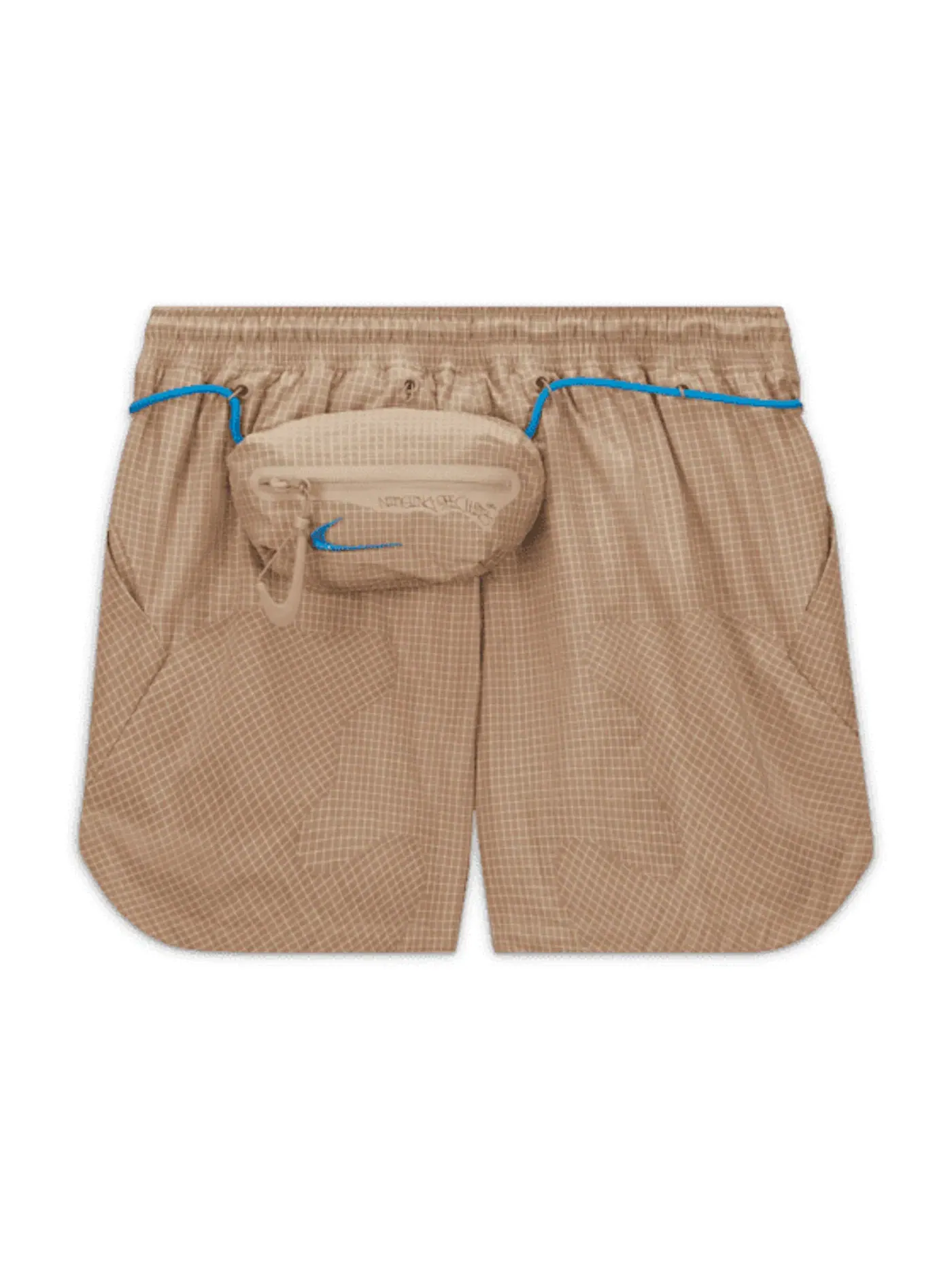 Мужские шорты с принтом OFF-WHITE x Nike 002 Woven Shorts (Asia Sizing) OFF-WHITE — изображение 2 из 2, бежевый