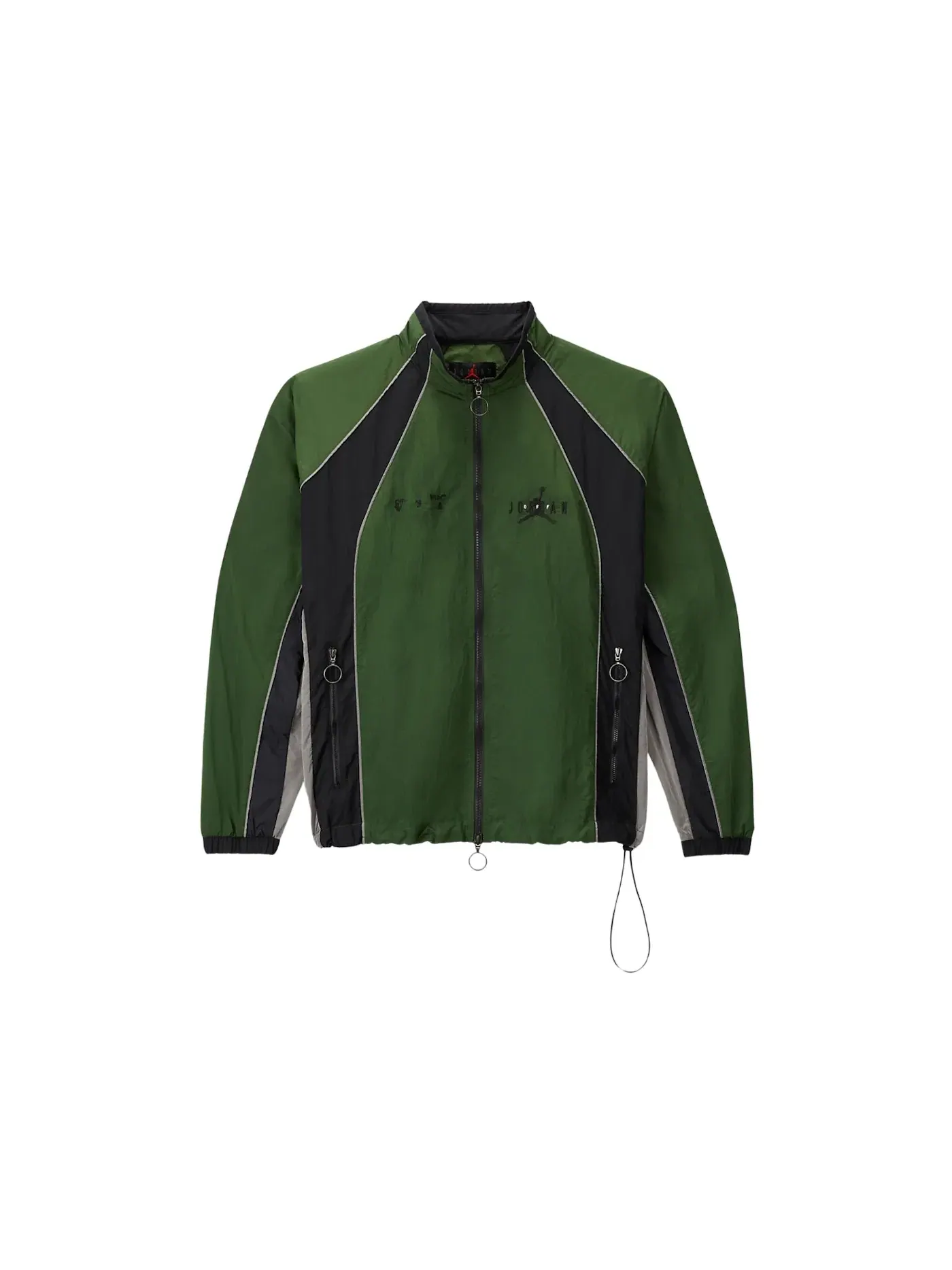 Мужская ветровка OFF-WHITE x Nike Jordan Logo Track Jacket — изображение 1 из 2, зеленый