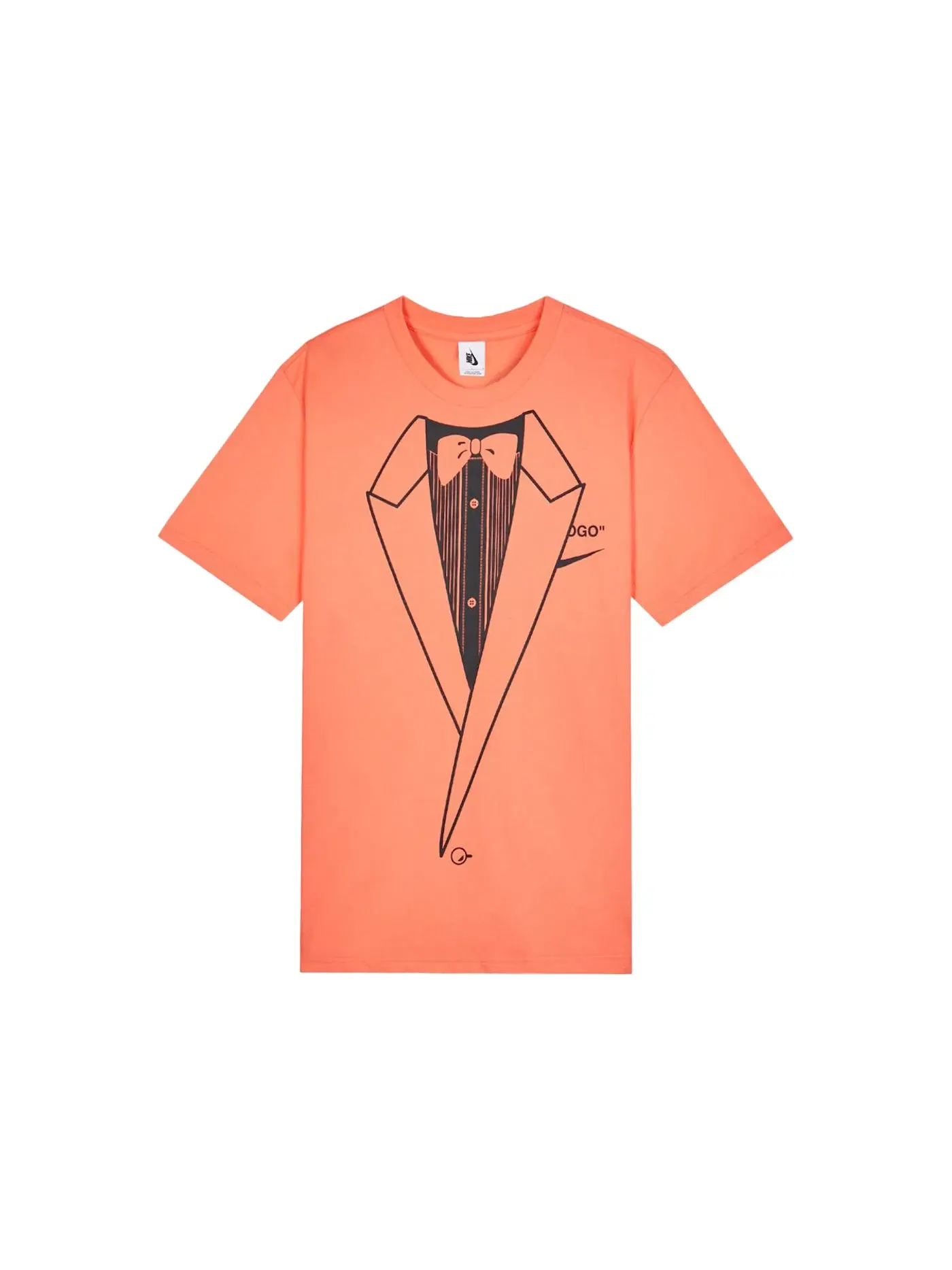 Мужская футболка с принтом OFF-WHITE x Nike NRG A6 Tee OFF-WHITE, Wild Mango — изображение 1 из 2