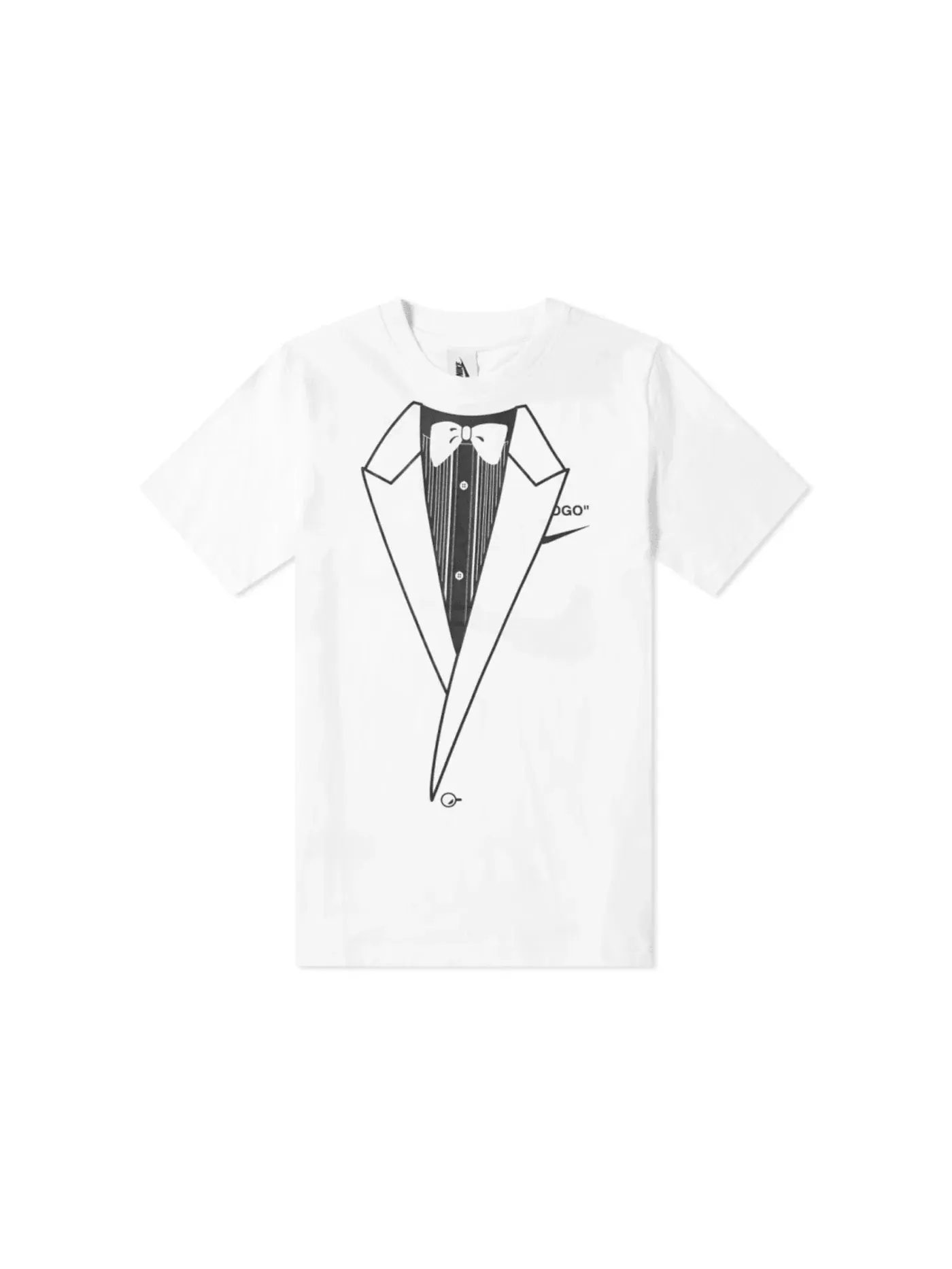 Мужская футболка с принтом OFF-WHITE x Nike NRG A6 Tee OFF-WHITE — изображение 1 из 1, белый
