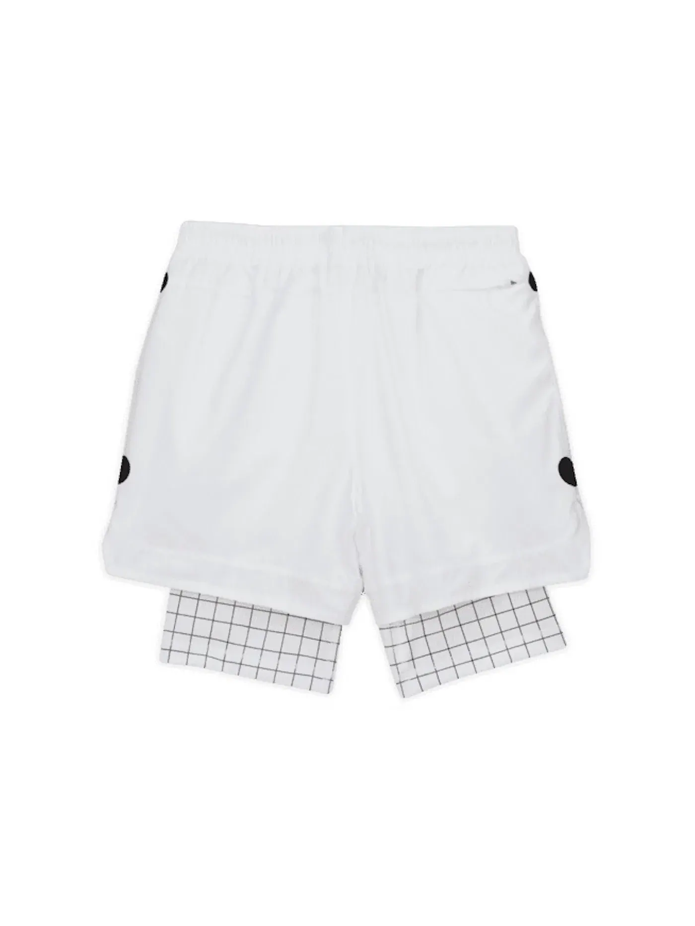 Мужские шорты с принтом Grid OFF-WHITE — изображение 2 из 2, белый