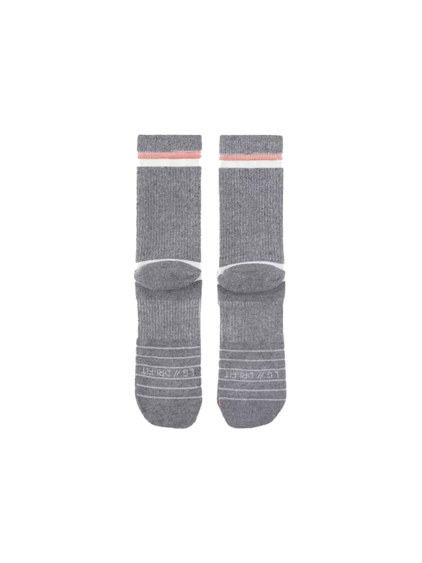 Женские носки с принтом Socks OFF-WHITE — изображение 2 из 2, серый/оранжевый