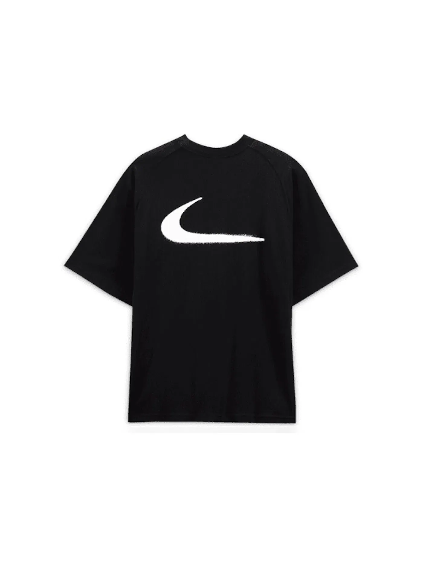 Мужская футболка с принтом Spray Dot OFF-WHITE x Nike — изображение 2 из 2, черный