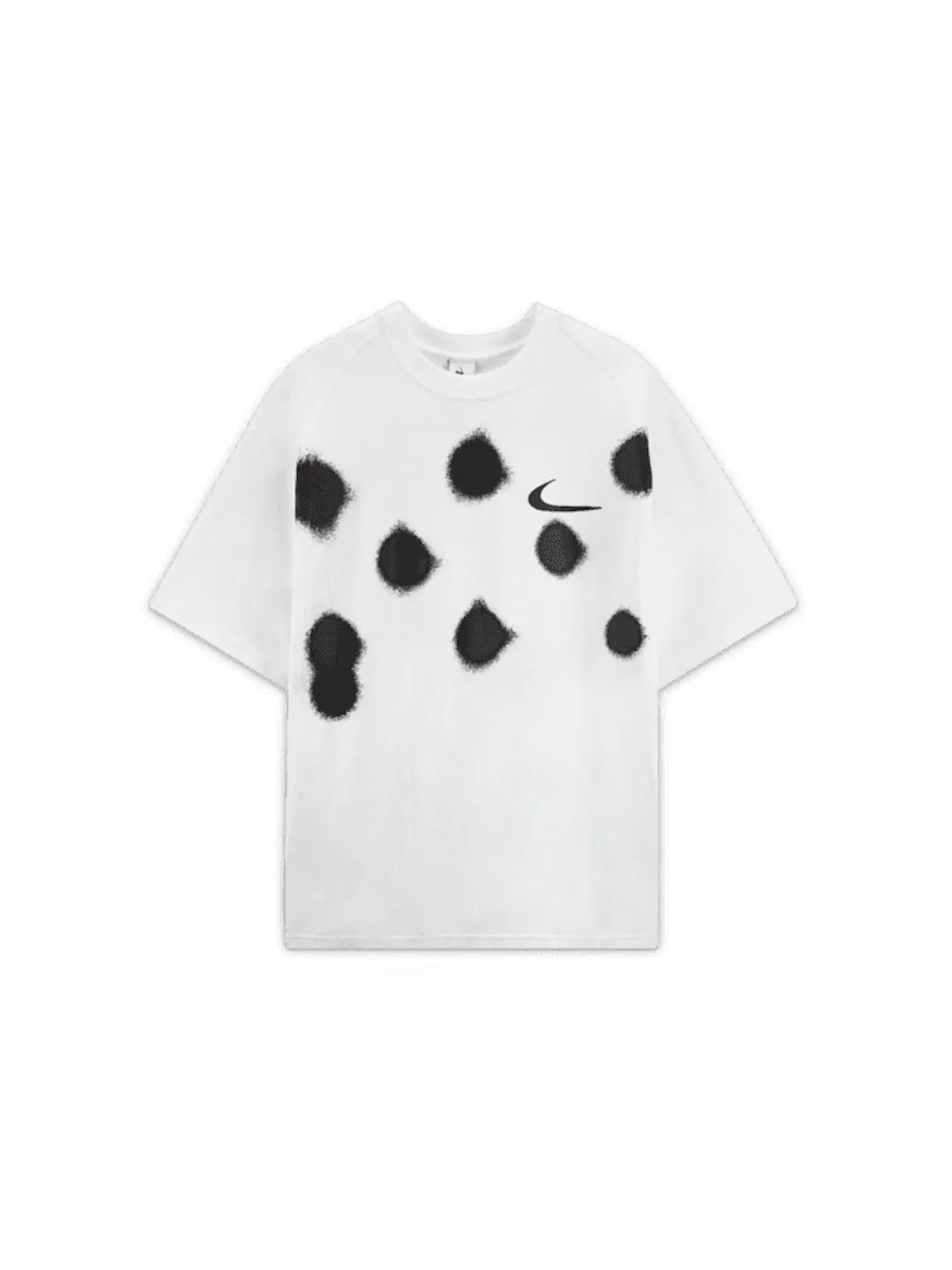 Мужская футболка с принтом OFF-WHITE x Nike T-shirt OFF-WHITE — изображение 1 из 2, белый