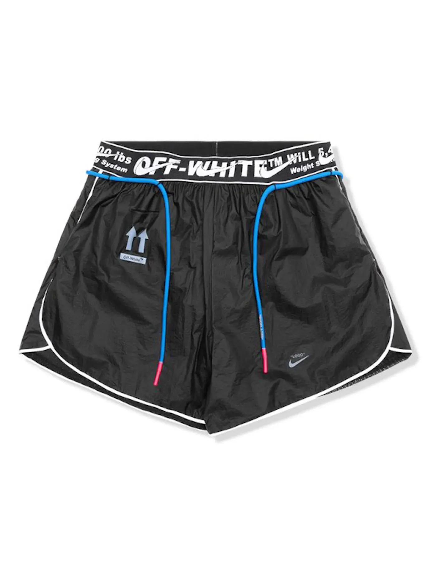 Женские шорты с принтом OFF-WHITE x Nike NRG Short — изображение 1 из 1, черный