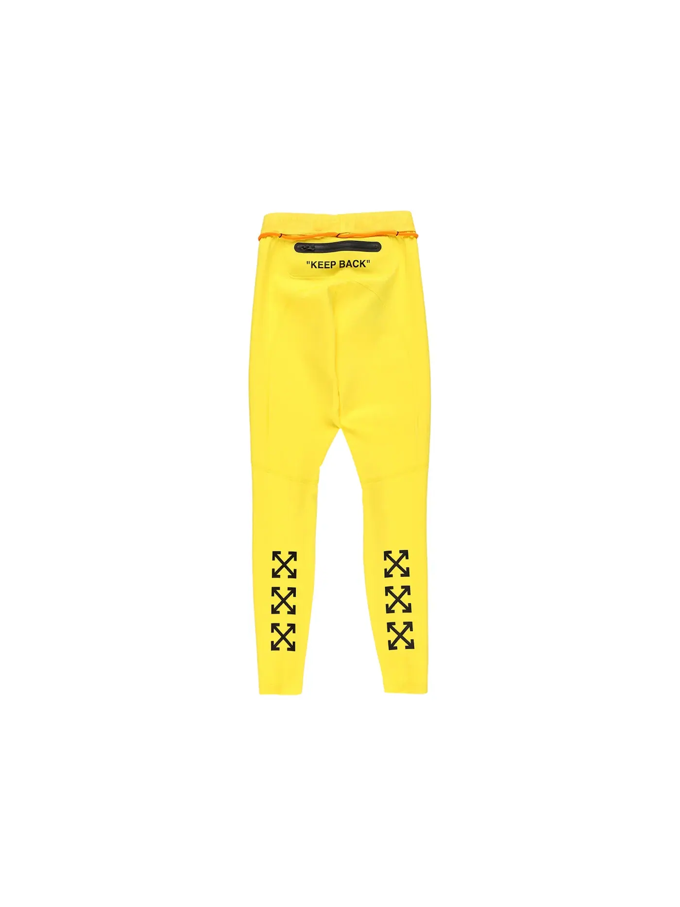 Женские леггинсы с принтом Tight OFF-WHITE — изображение 2 из 2, желтый