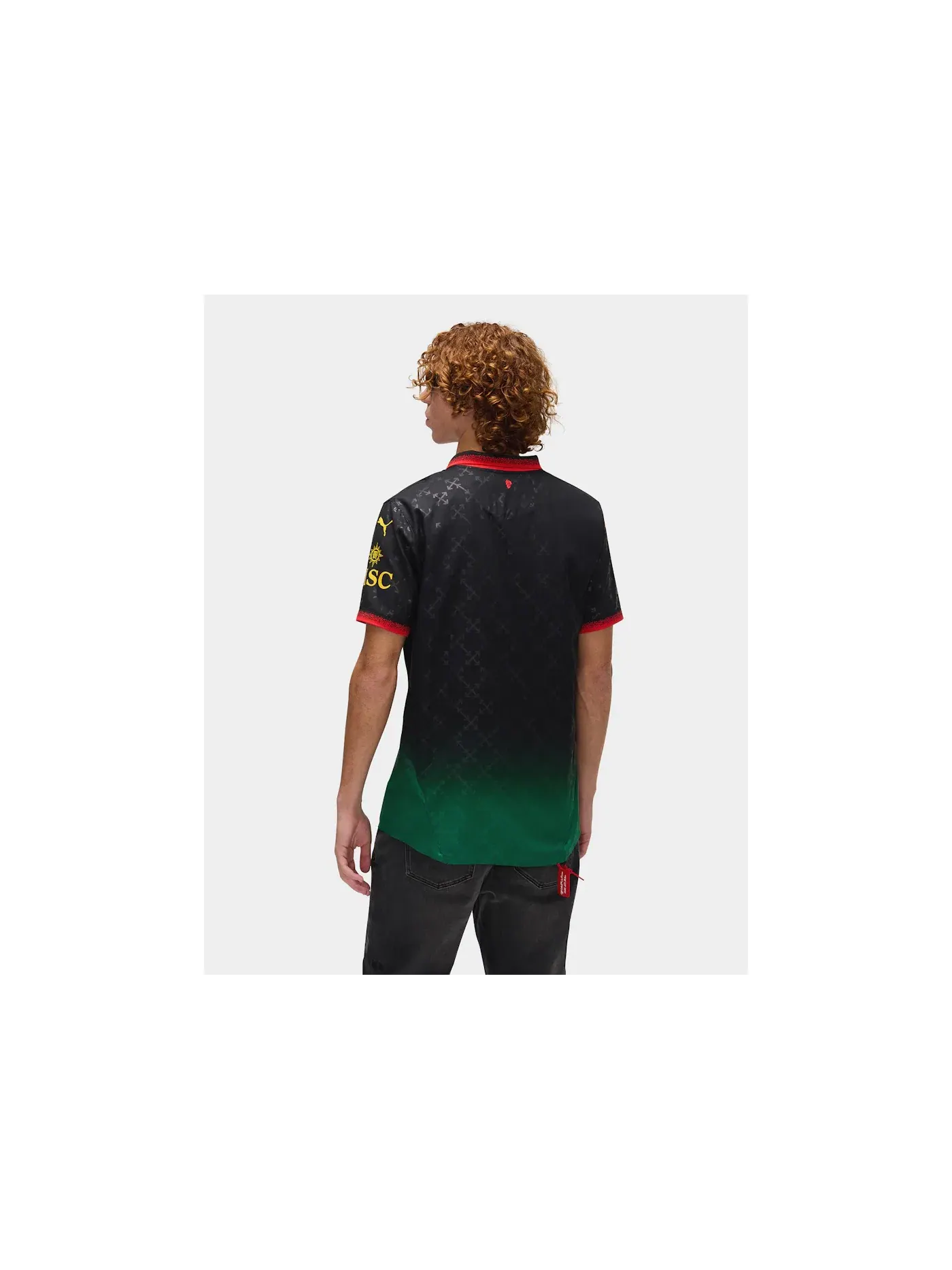 Мужская джерси с длинным рукавом Jersey OFF-WHITE — изображение 5 из 6, черный/зеленый