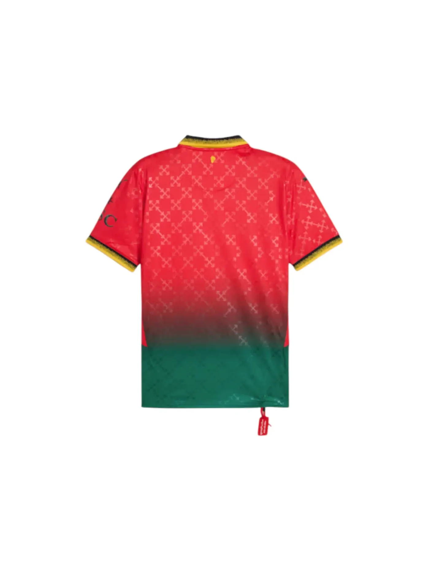 Мужская футбольная футболка с длинным рукавом Jersey OFF-WHITE — изображение 2 из 2, красный